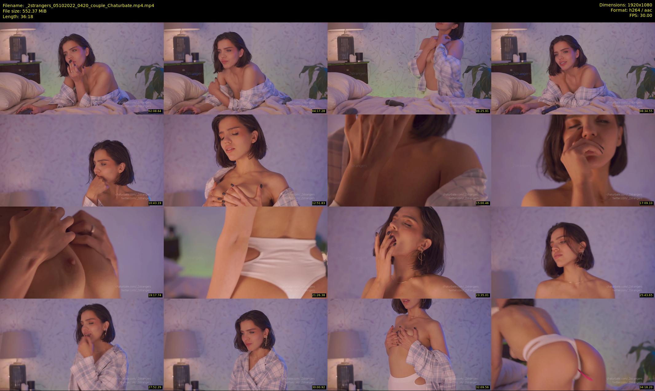 _2strangers — 37 minute Chaturbate couple cam show recording, 1080p, Oct 5, 2022
