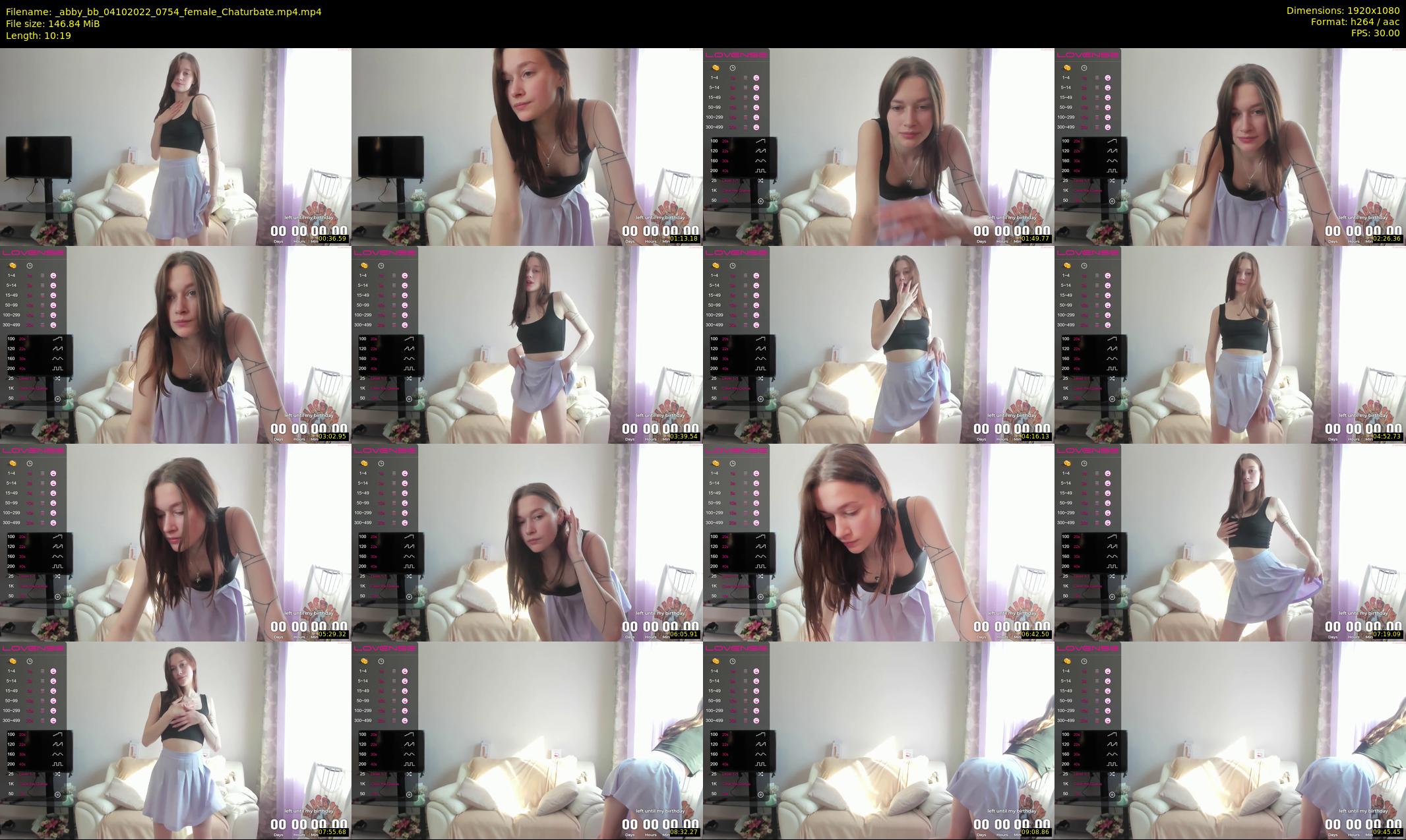 _abby_bb — 11 minute Chaturbate female cam show recording, 1080p, Oct 4, 2022