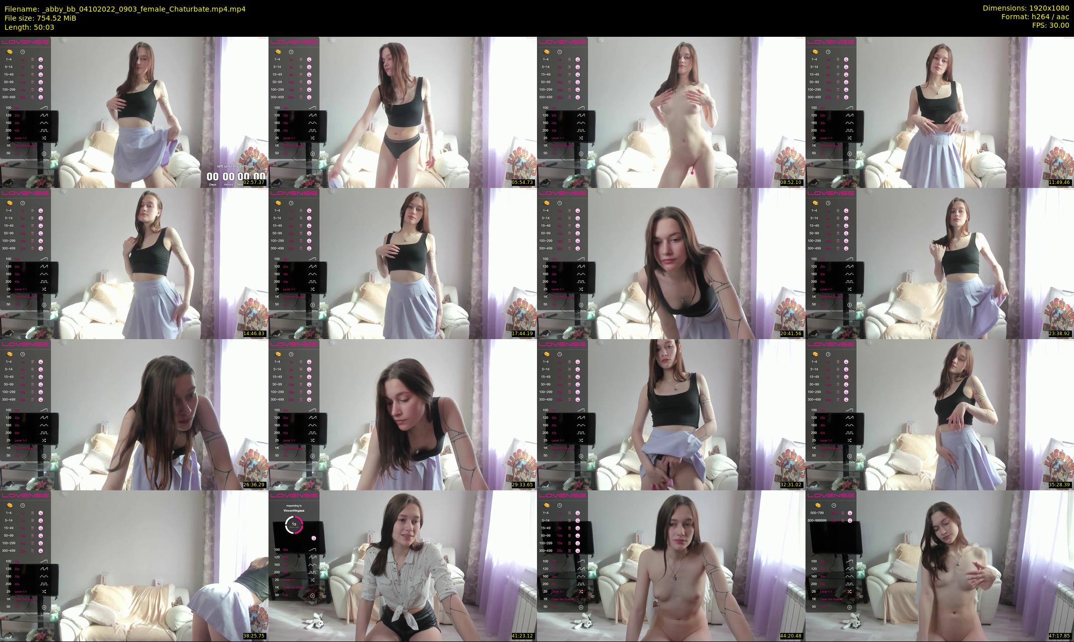_abby_bb — 51 minute Chaturbate female cam show recording, 1080p, Oct 4, 2022