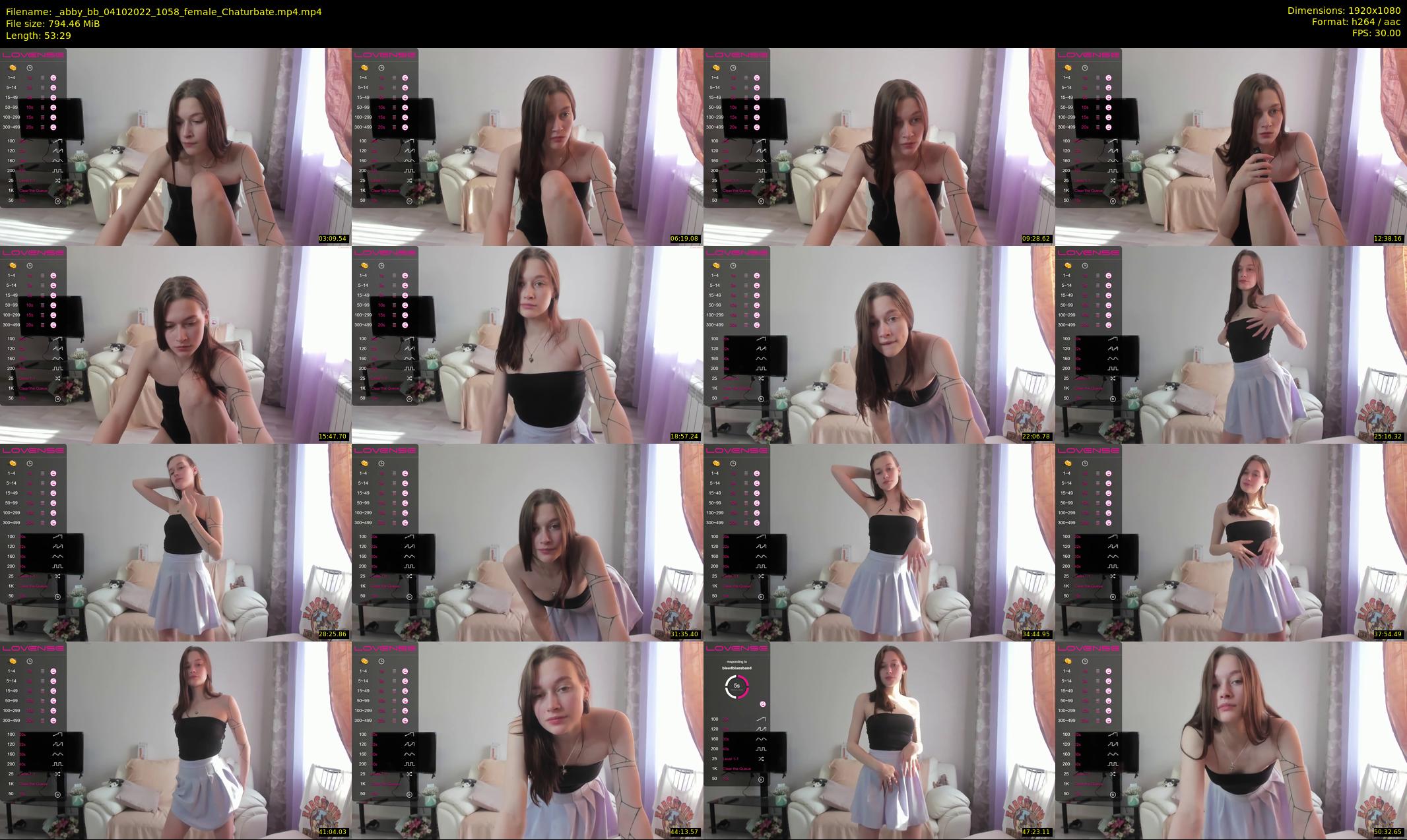 _abby_bb — 54 minute Chaturbate female cam show recording, 1080p, Oct 4, 2022