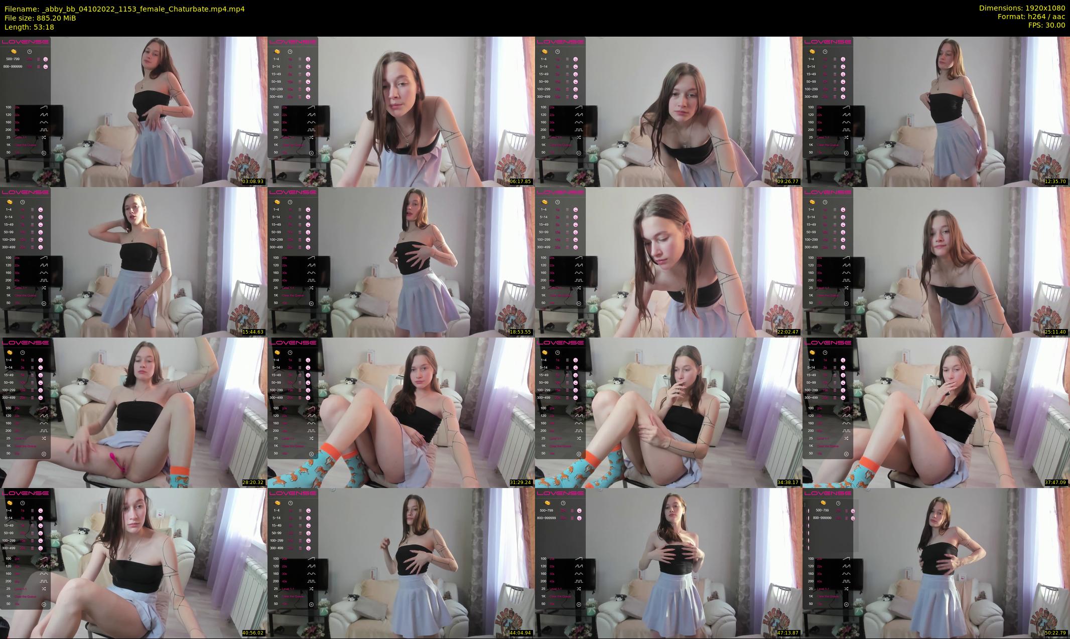 _abby_bb — 54 minute Chaturbate female cam show recording, 1080p, Oct 4, 2022