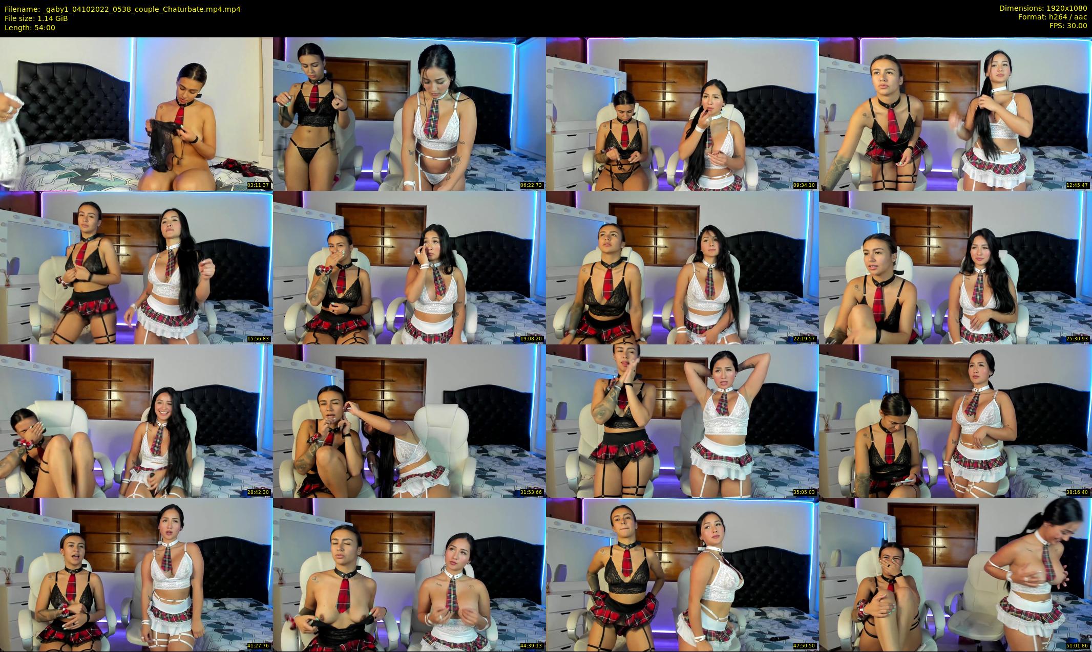 _gaby1 — 54 minute Chaturbate female cam show recording, 1080p, Oct 4, 2022