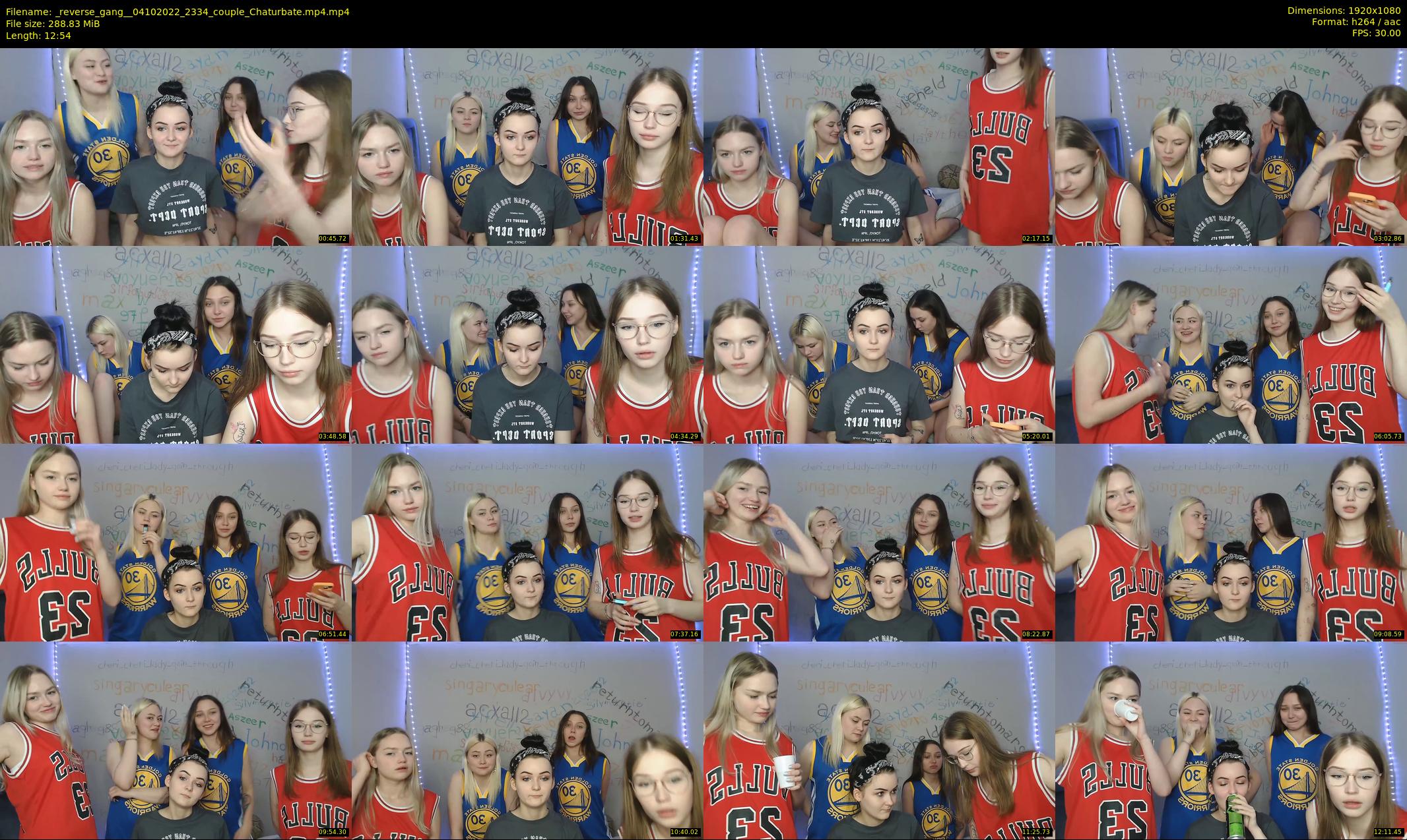 _reverse_gang_ — 13 minute Chaturbate couple cam show recording, 1080p, Oct 4, 2022