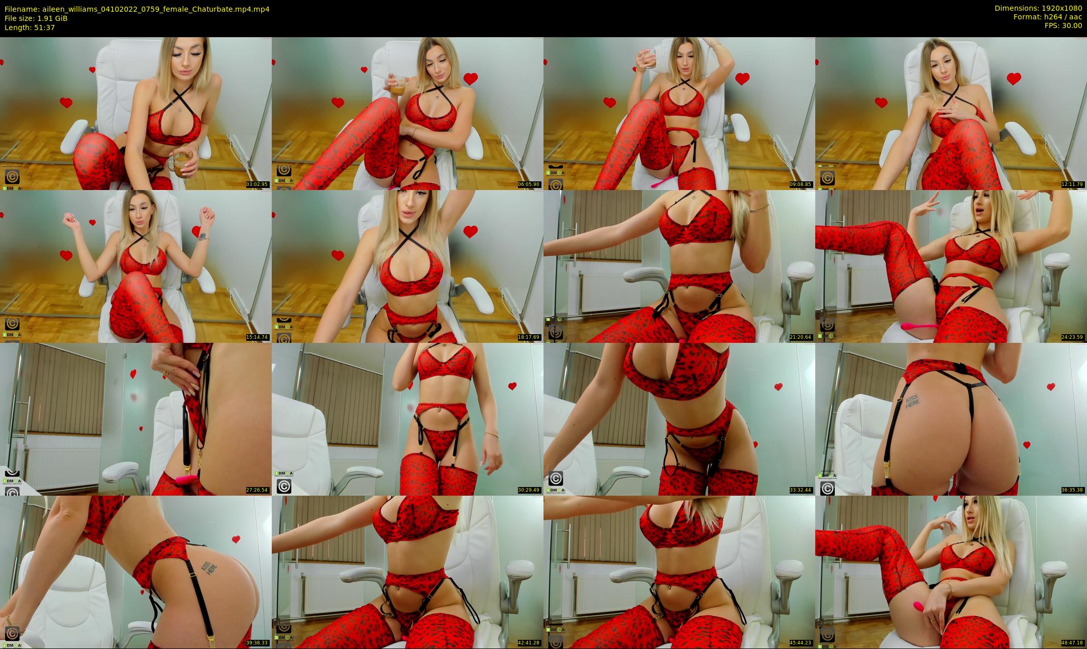 aileen_williams — 52 minute Chaturbate female cam show recording, 1080p, Oct 4, 2022