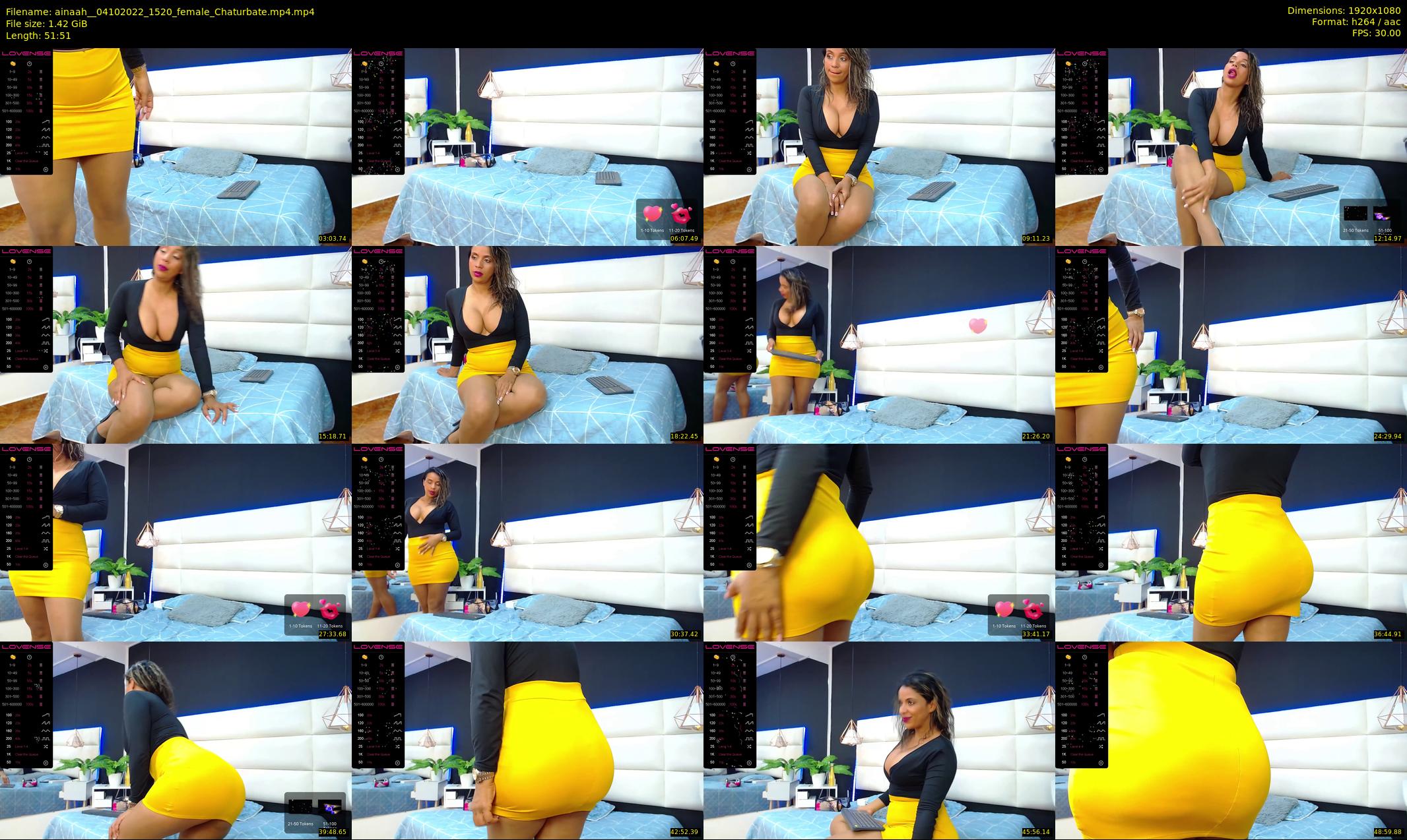 ainaah_ — 52 minute Chaturbate female cam show recording, 1080p, Oct 4, 2022