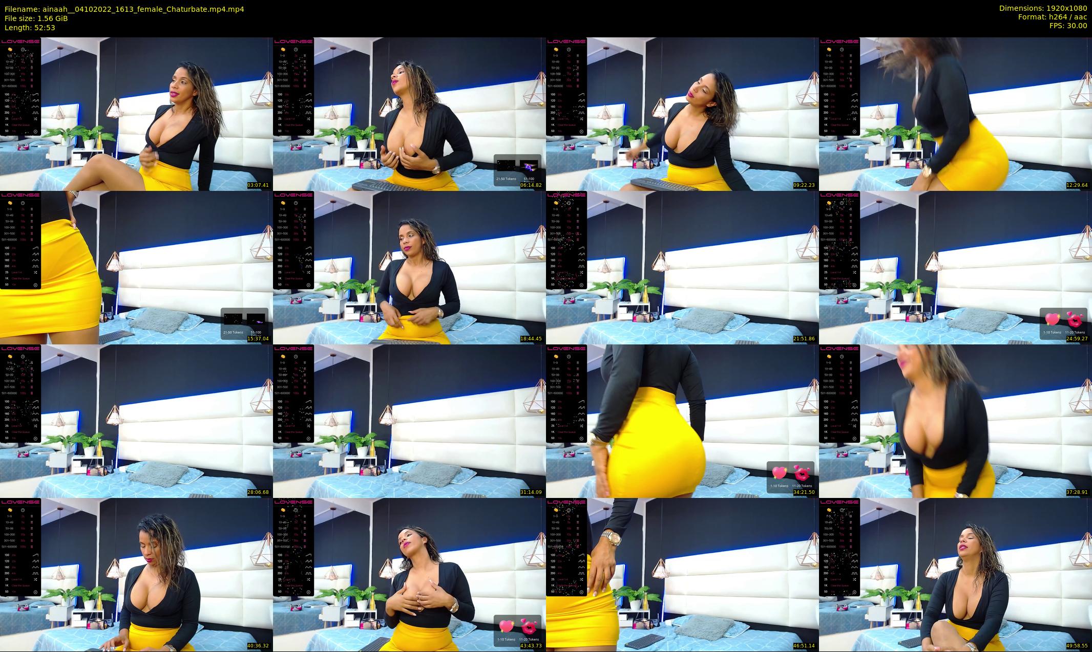 ainaah_ — 53 minute Chaturbate female cam show recording, 1080p, Oct 4, 2022