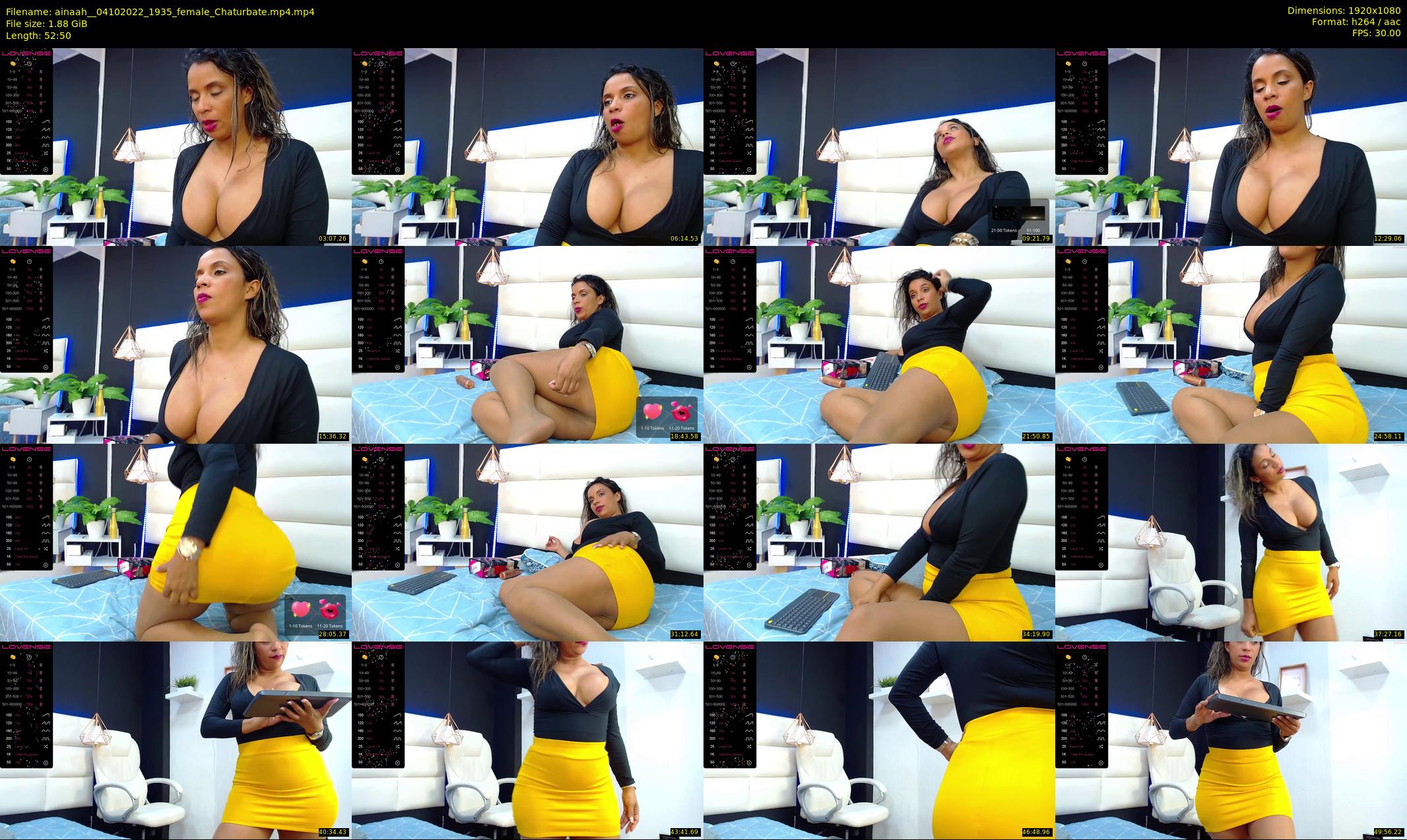 ainaah_ — 53 minute Chaturbate female cam show recording, 1080p, Oct 4, 2022