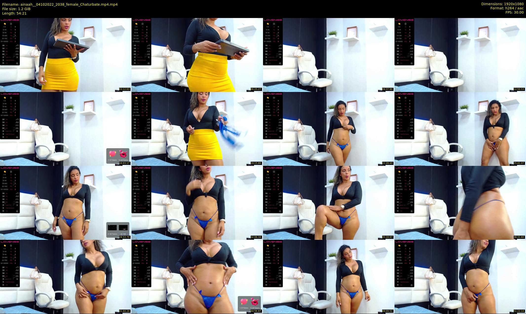 ainaah_ — 55 minute Chaturbate female cam show recording, 1080p, Oct 4, 2022