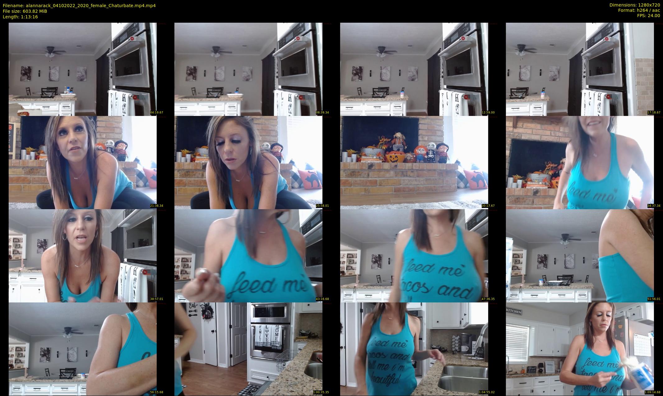 alannarack — 74 minute Chaturbate female cam show recording, 720p, Oct 4, 2022