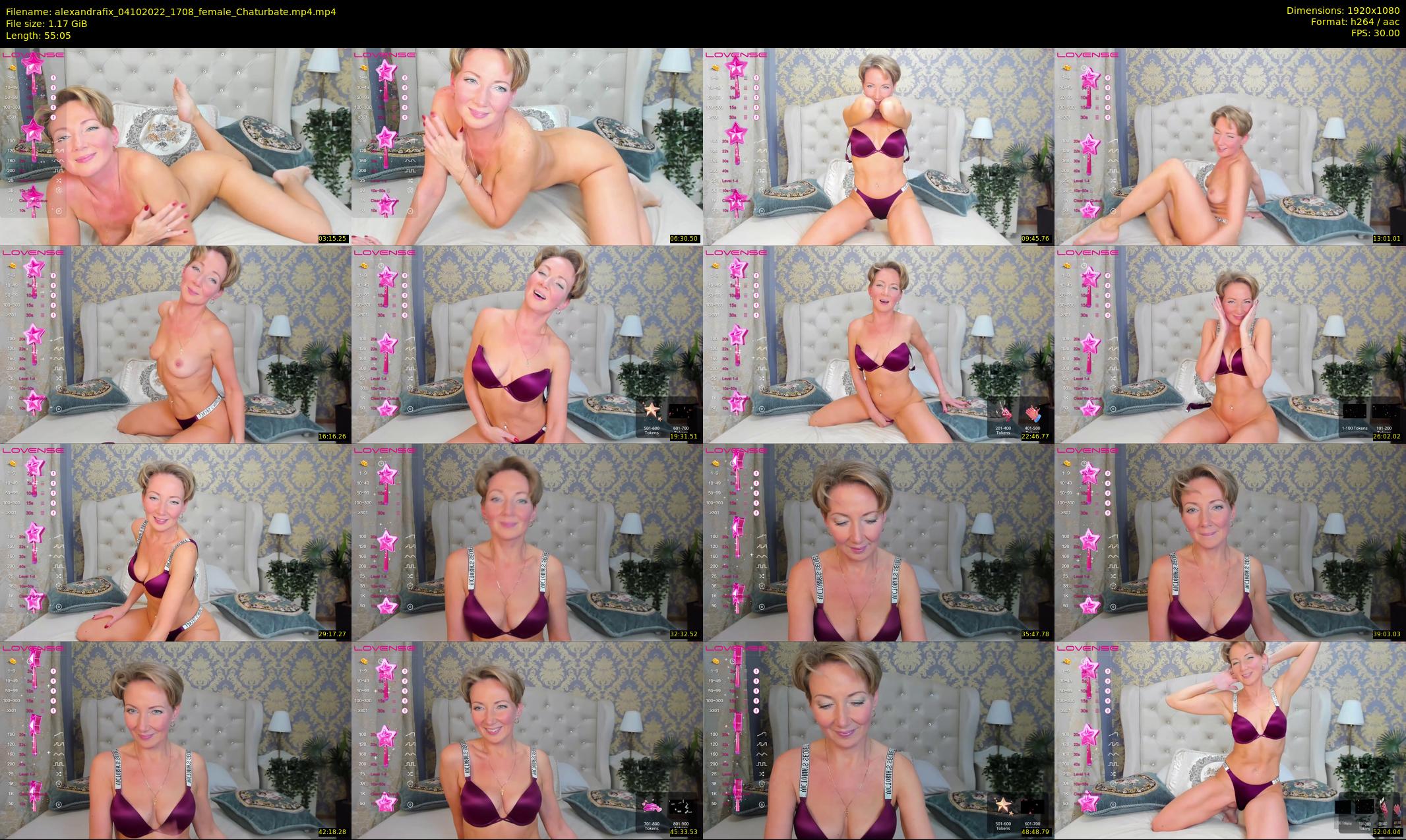 alexandrafix — 56 minute Chaturbate female cam show recording, 1080p, Oct 4, 2022