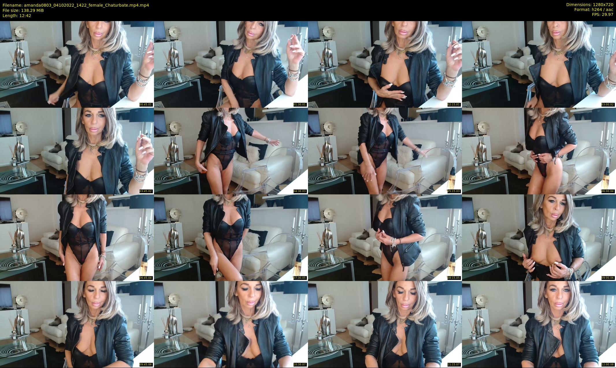 amanda0803 — 13 minute Chaturbate female cam show recording, 720p, Oct 4, 2022