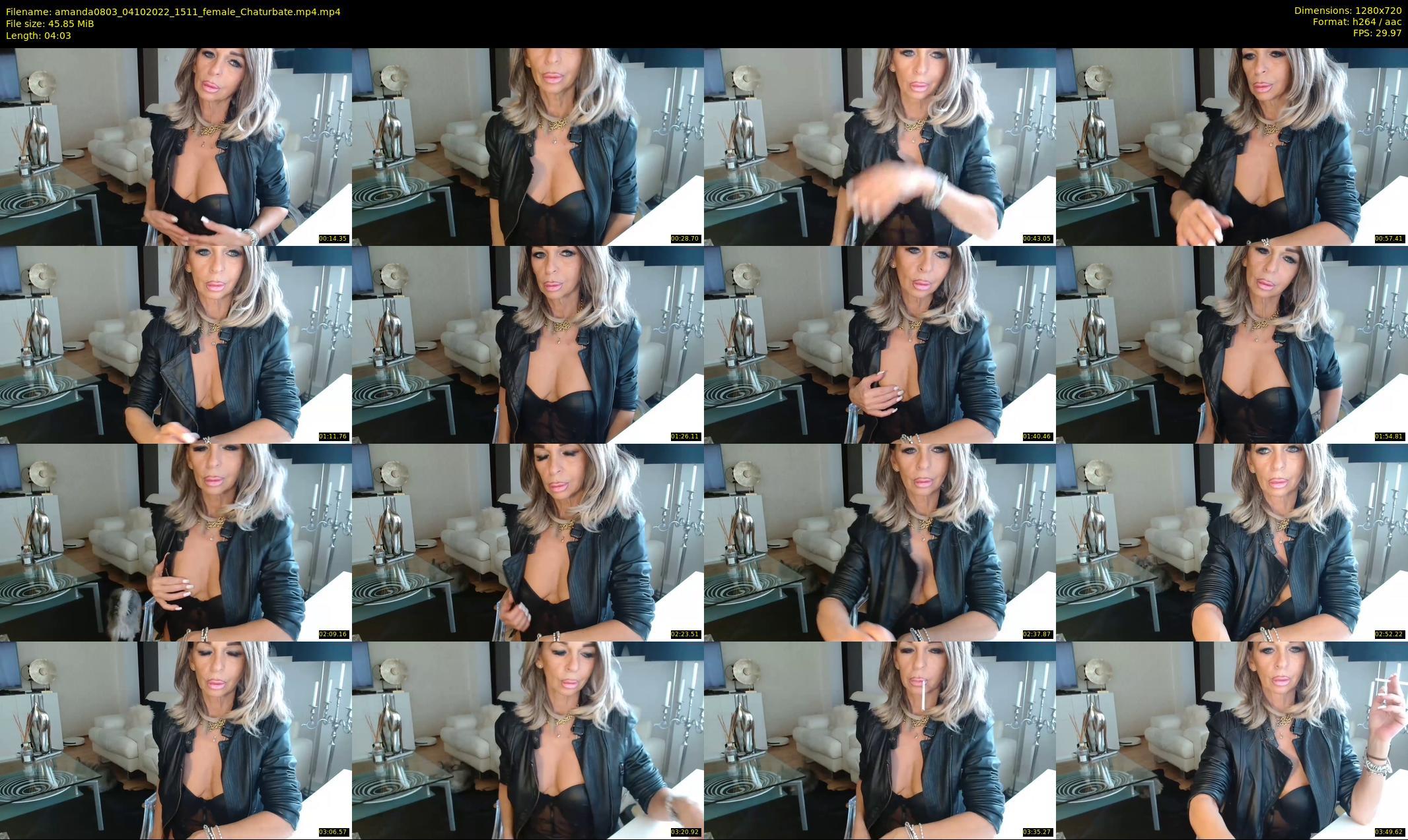 amanda0803 — 5 minute Chaturbate female cam show recording, 720p, Oct 4, 2022