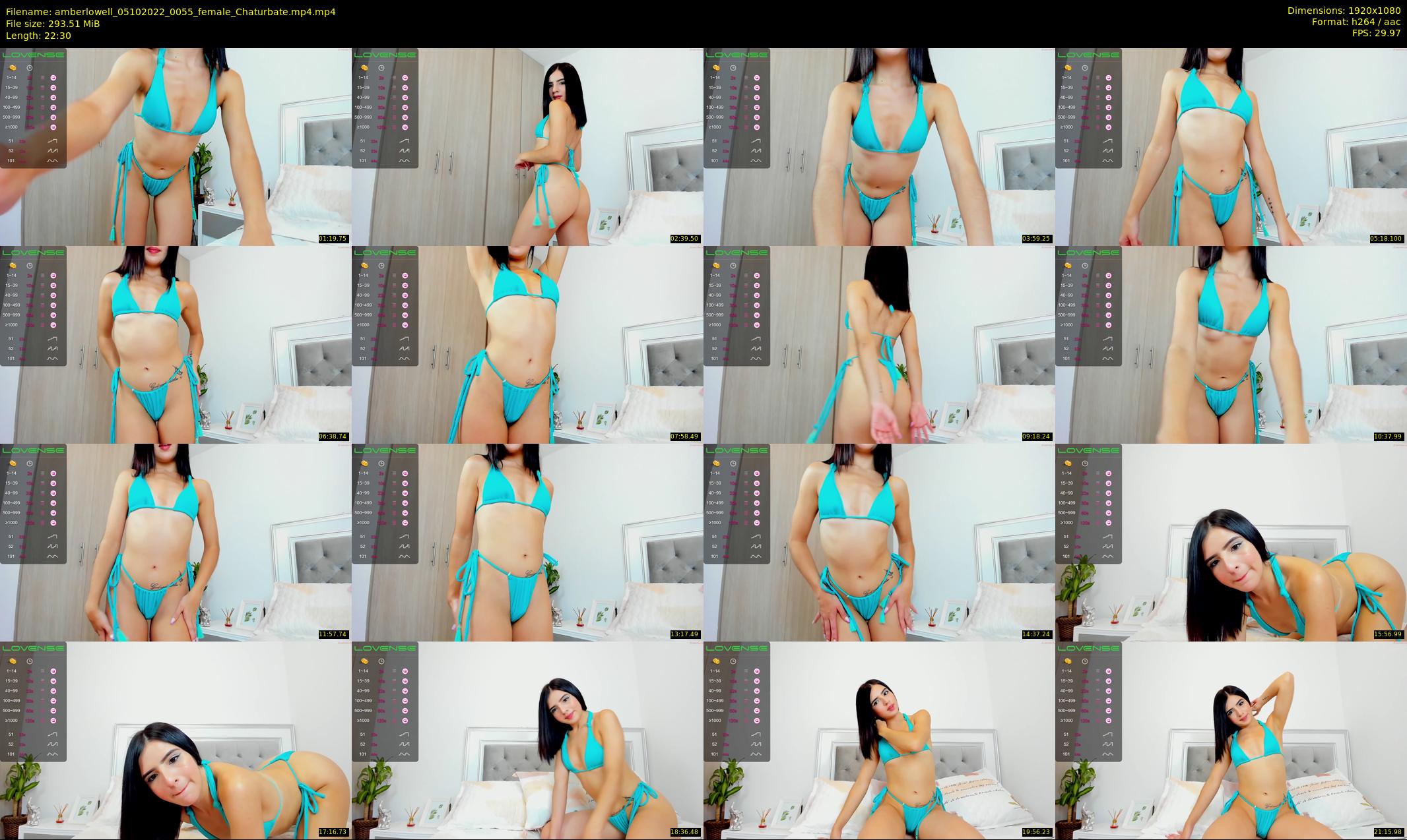 amberlowell — 23 minute Chaturbate female cam show recording, 1080p, Oct 5, 2022