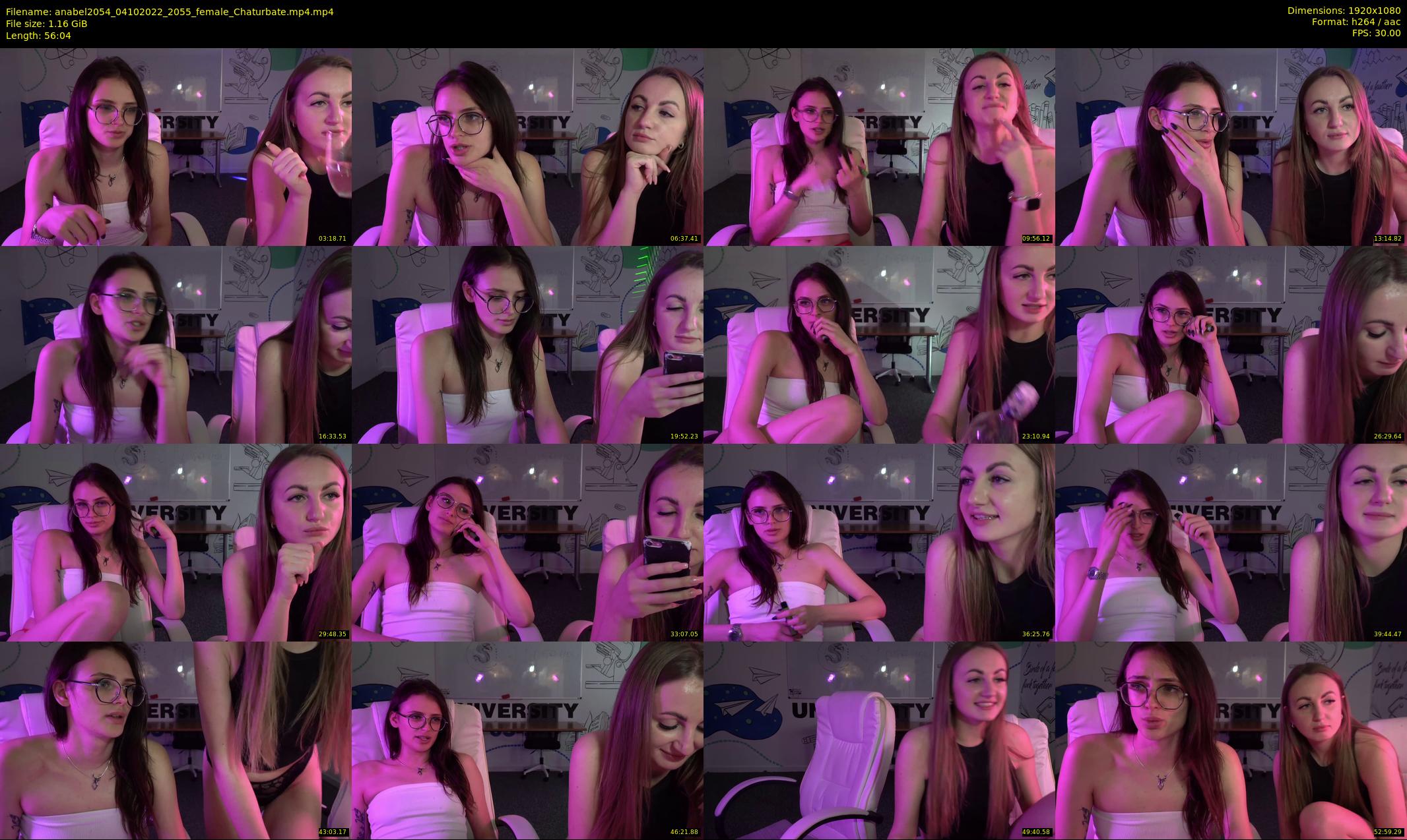anabel2054 — 57 minute Chaturbate female cam show recording, 1080p, Oct 4, 2022