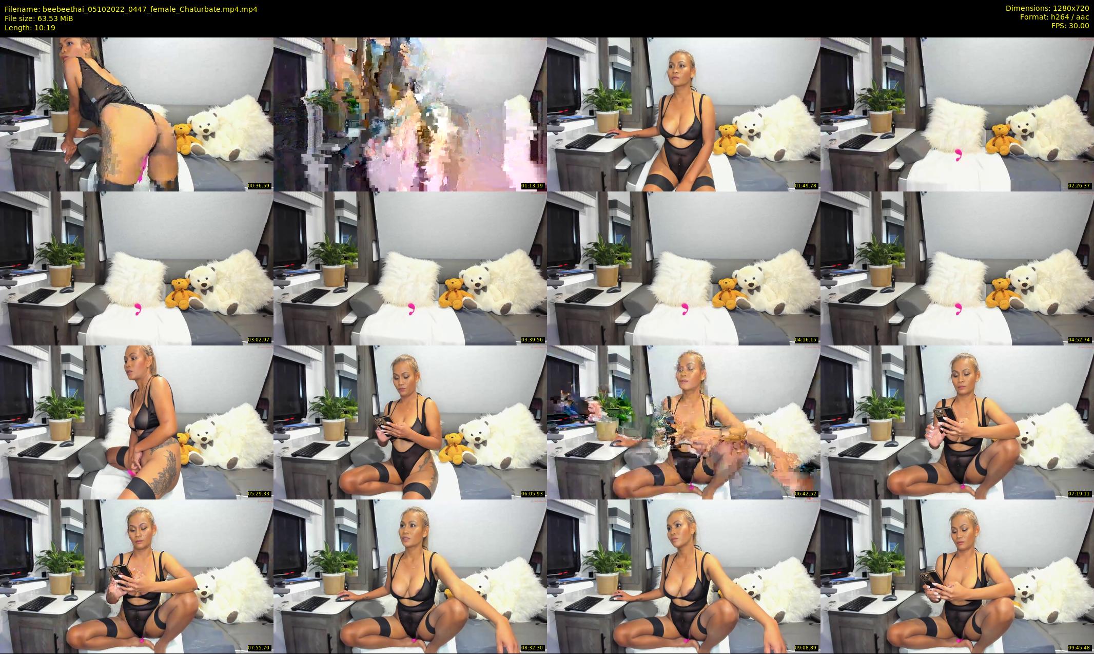 beebeethai — 11 minute Chaturbate female cam show recording, 720p, Oct 5, 2022