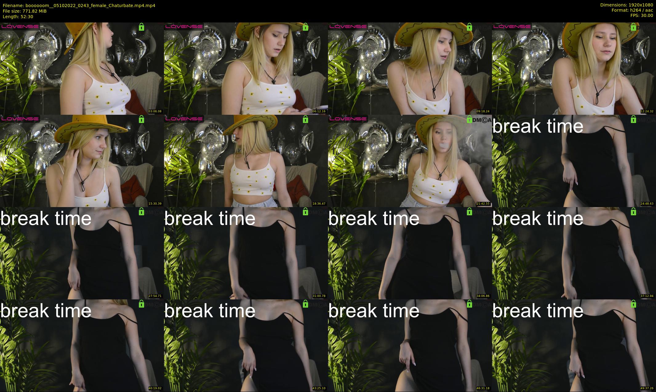 boooooom_ — 53 minute Chaturbate female cam show recording, 1080p, Oct 5, 2022
