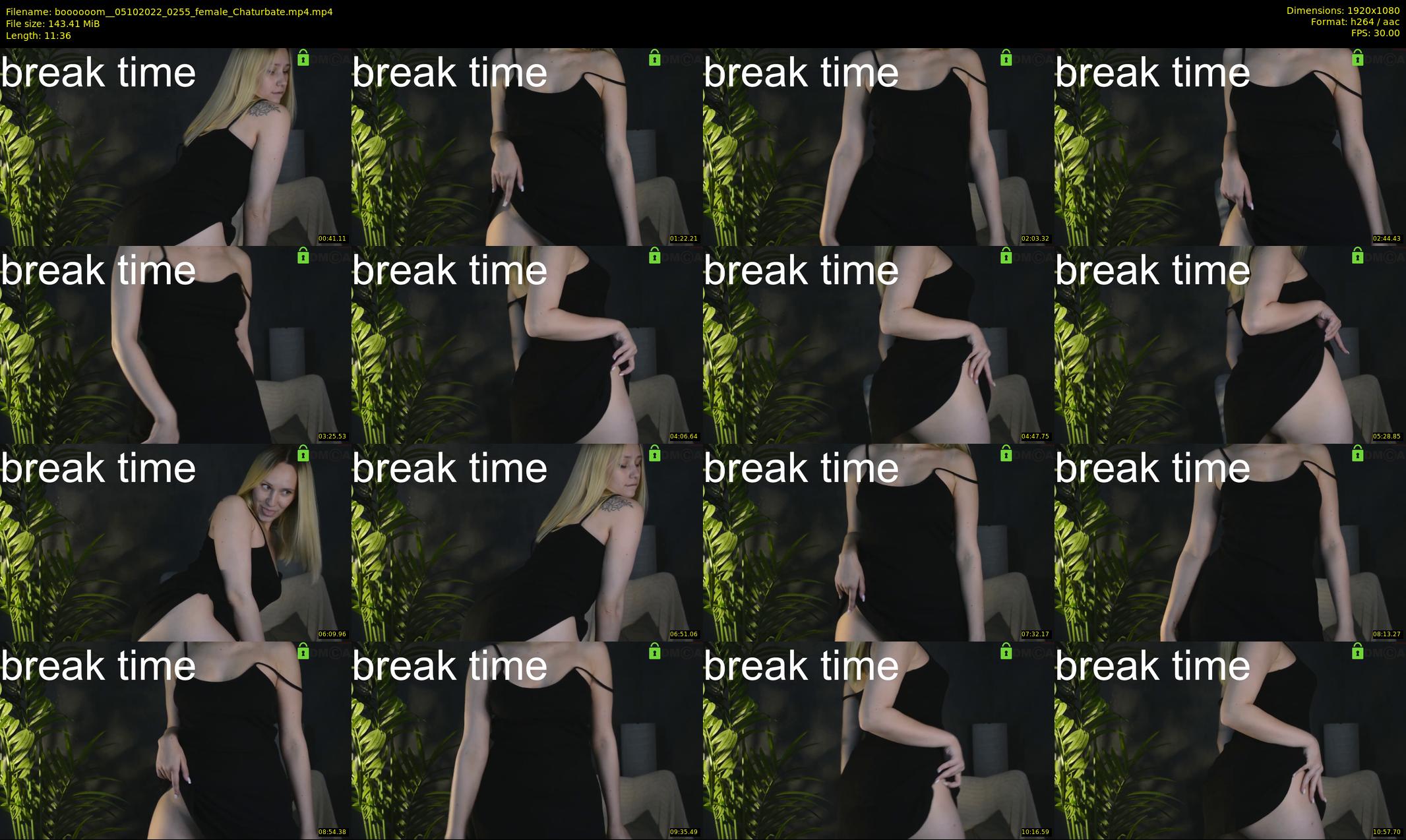 boooooom_ — 12 minute Chaturbate female cam show recording, 1080p, Oct 5, 2022