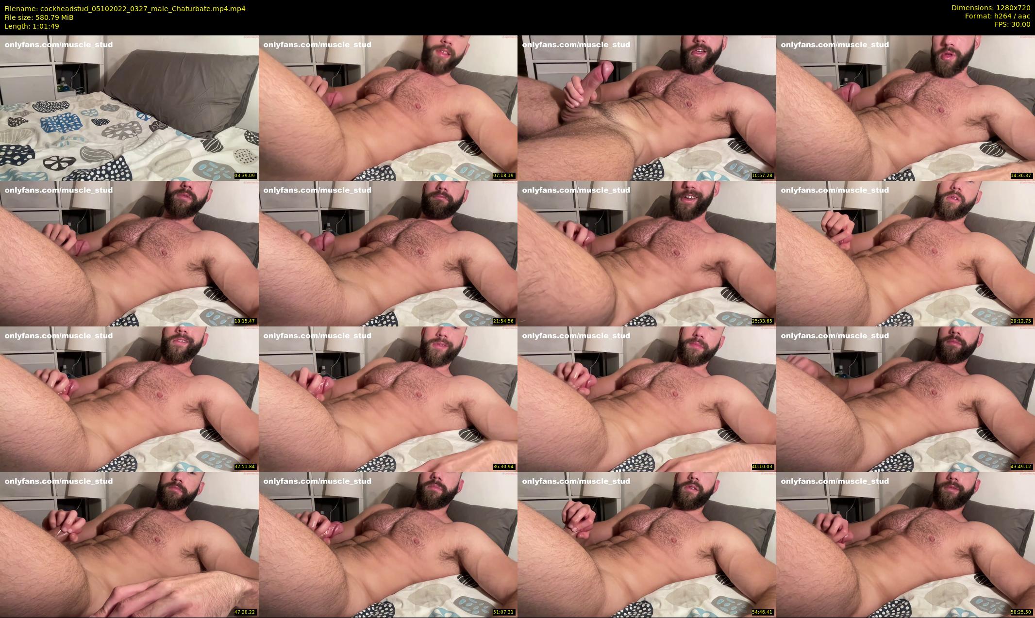 cockheadstud — 62 minute Chaturbate male cam show recording, 720p, Oct 5, 2022