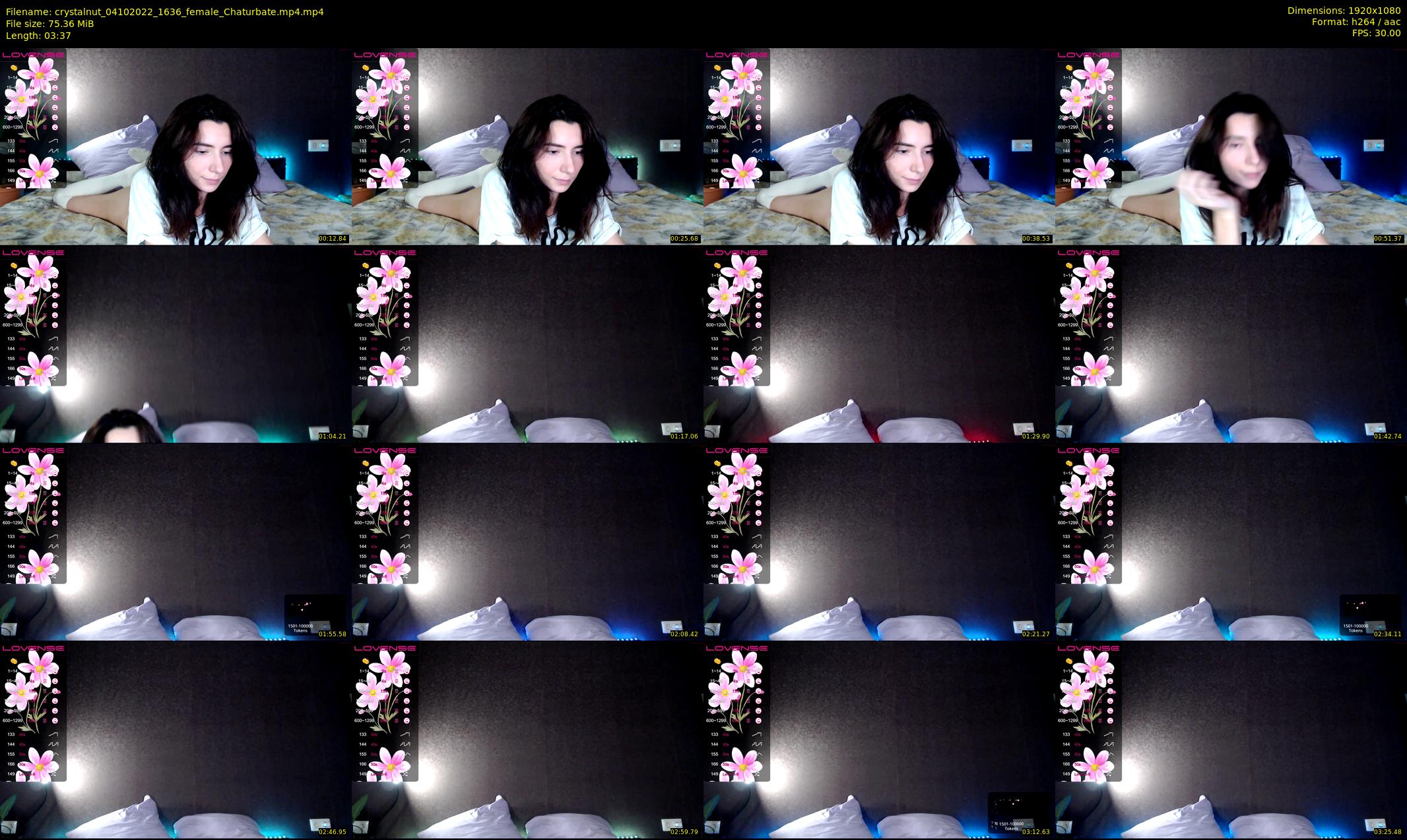 crystalnut — 4 minute Chaturbate female cam show recording, 1080p, Oct 4, 2022