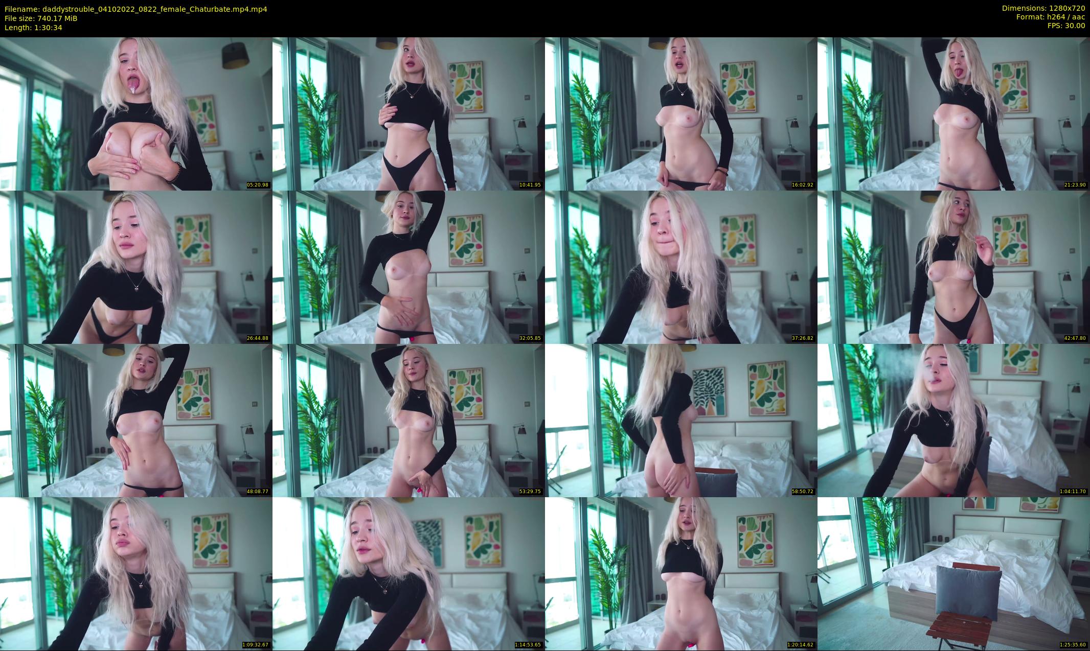 daddystrouble — 91 minute Chaturbate female cam show recording, 720p, Oct 4, 2022