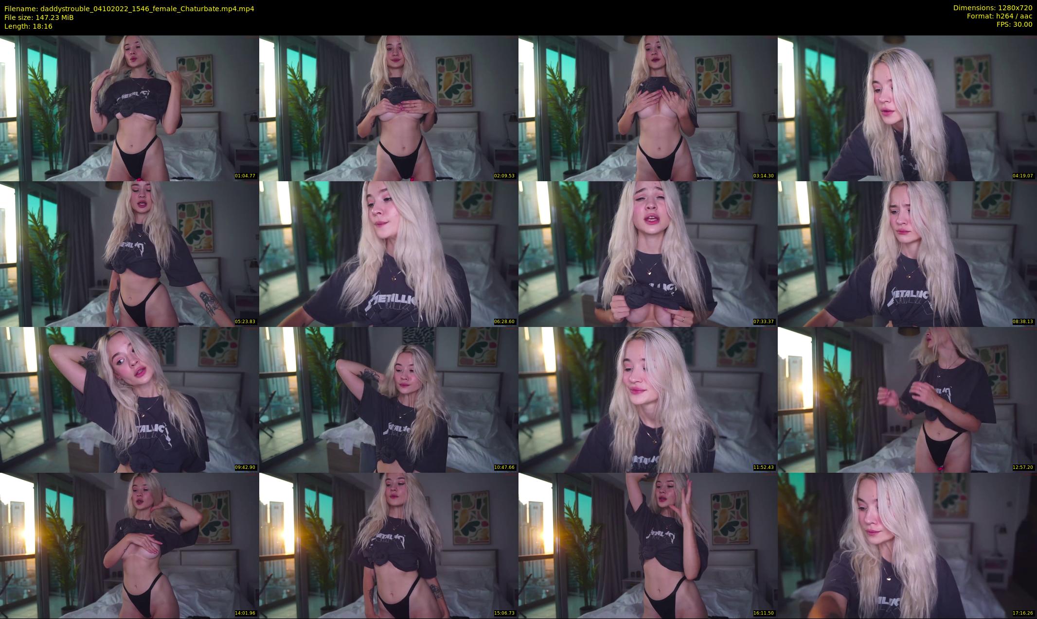 daddystrouble — 19 minute Chaturbate female cam show recording, 720p, Oct 4, 2022