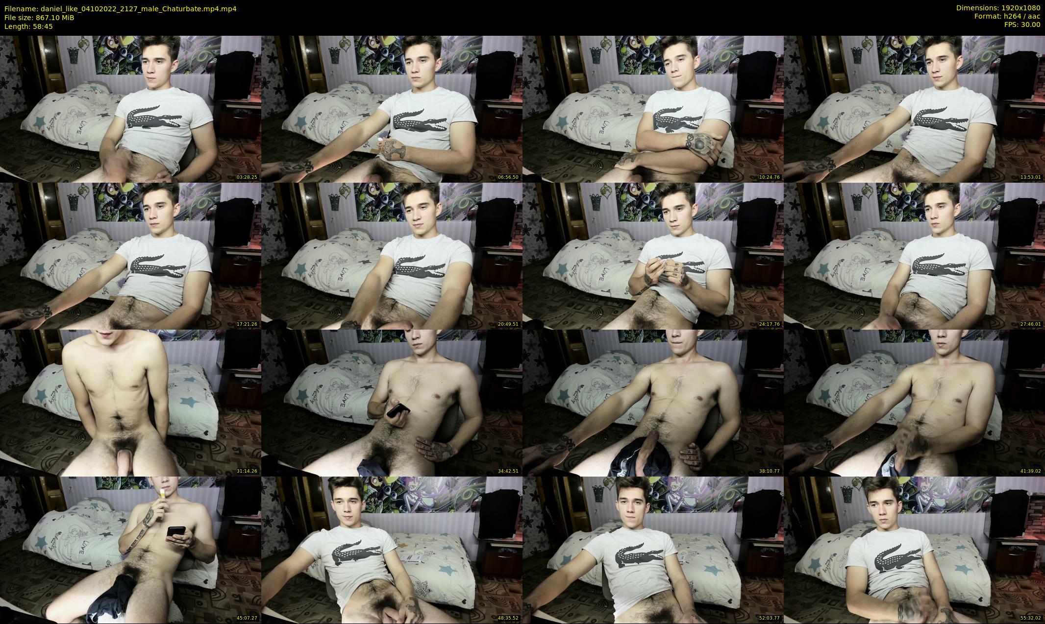 daniel_like — 59 minute Chaturbate male cam show recording, 1080p, Oct 4, 2022