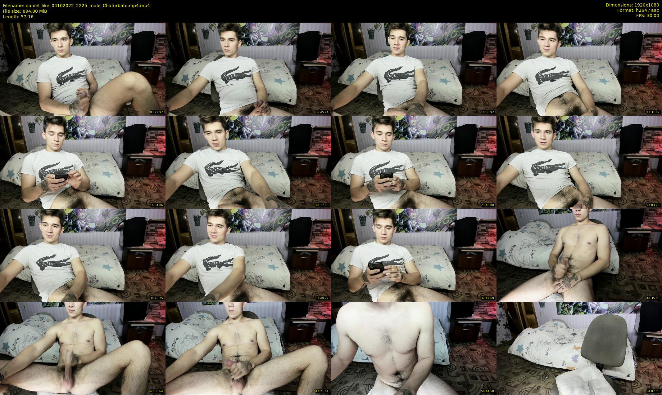 daniel_like — 58 minute Chaturbate male cam show recording, 1080p, Oct 4, 2022