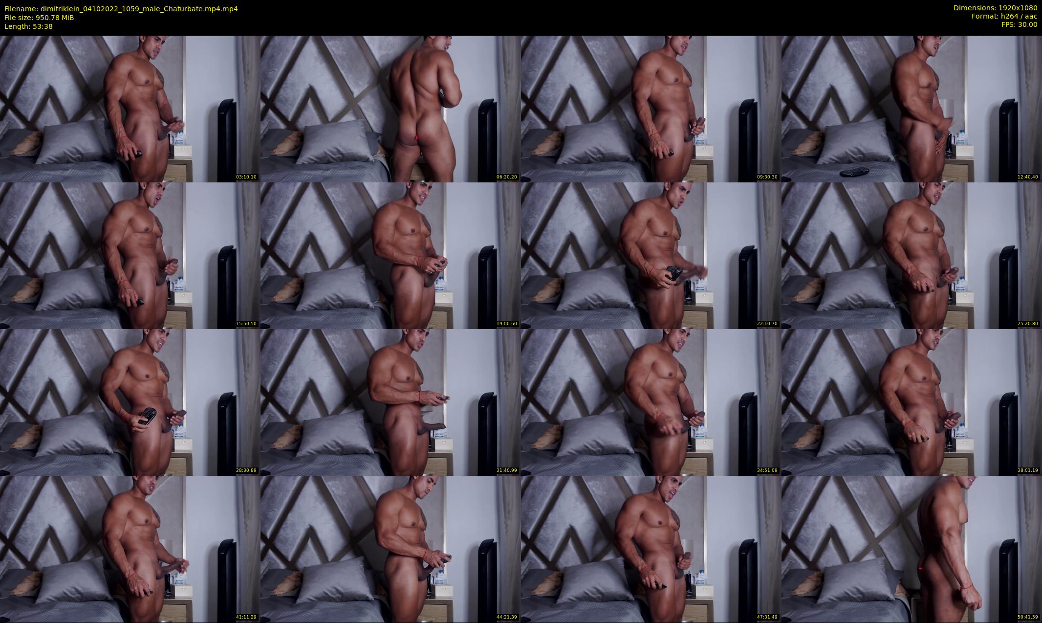 dimitriklein — 54 minute Chaturbate male cam show recording, 1080p, Oct 4, 2022