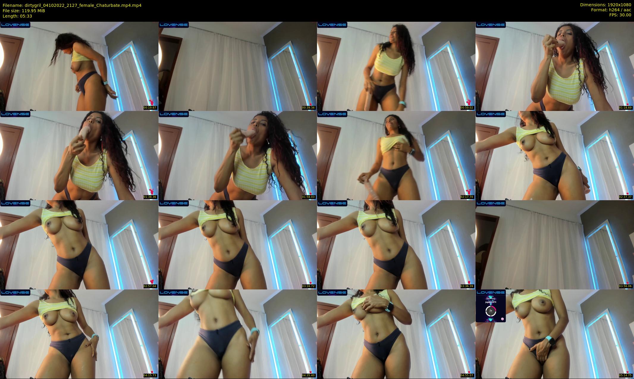dirtygril — 6 minute Chaturbate female cam show recording, 1080p, Oct 4, 2022
