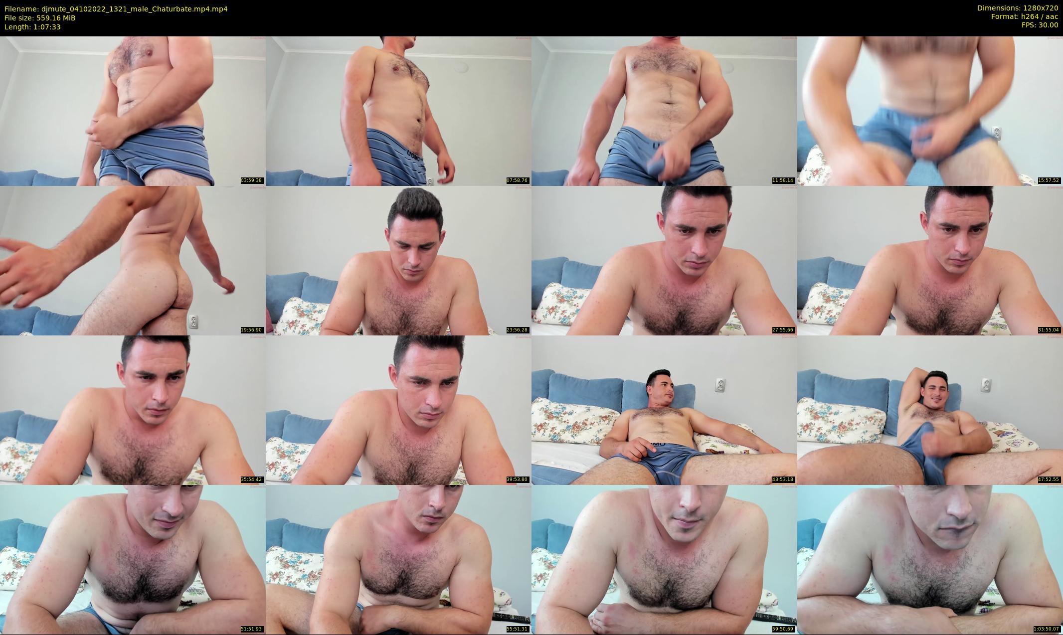djmute — 68 minute Chaturbate male cam show recording, 720p, Oct 4, 2022
