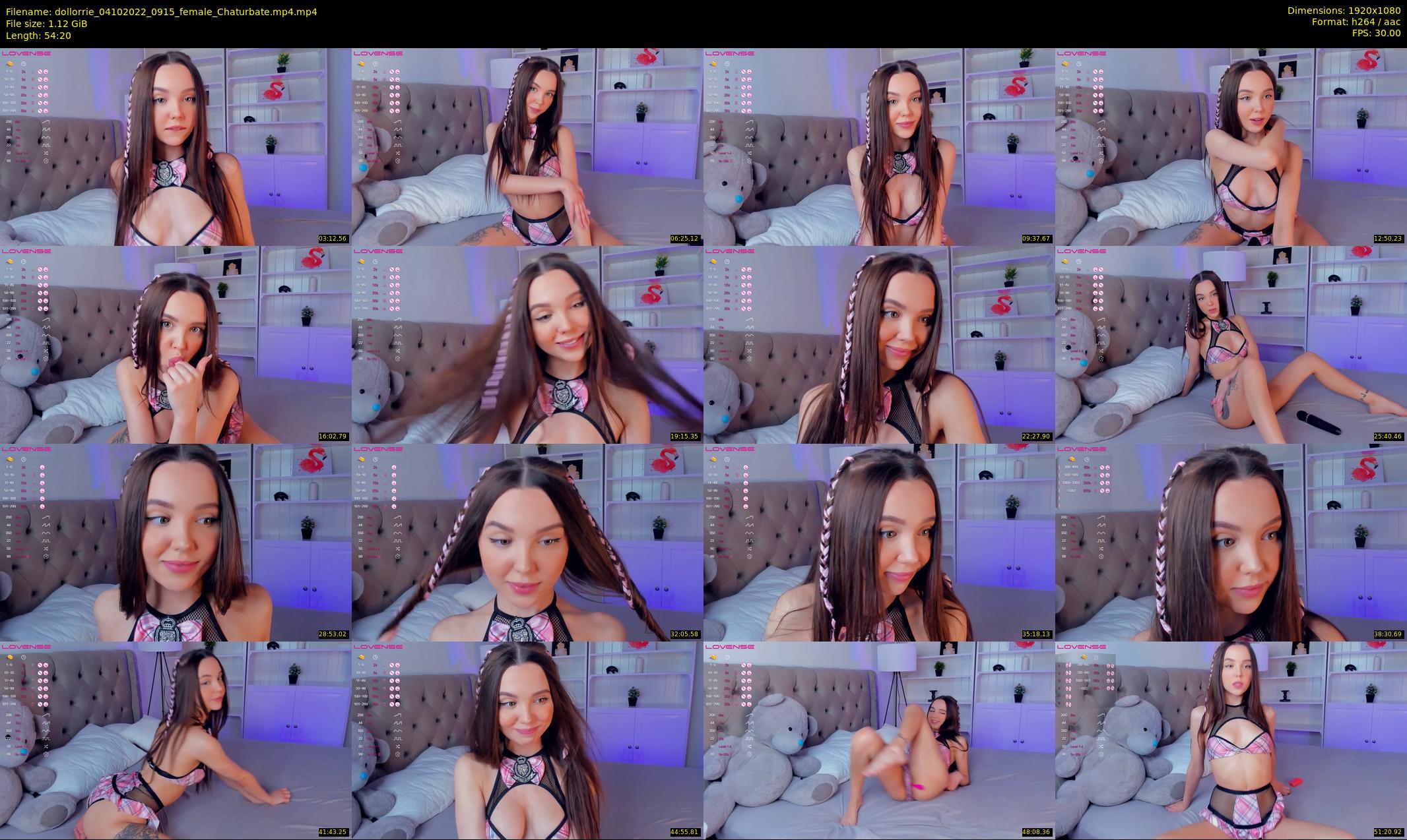 dollorrie — 55 minute Chaturbate couple cam show recording, 1080p, Oct 4, 2022