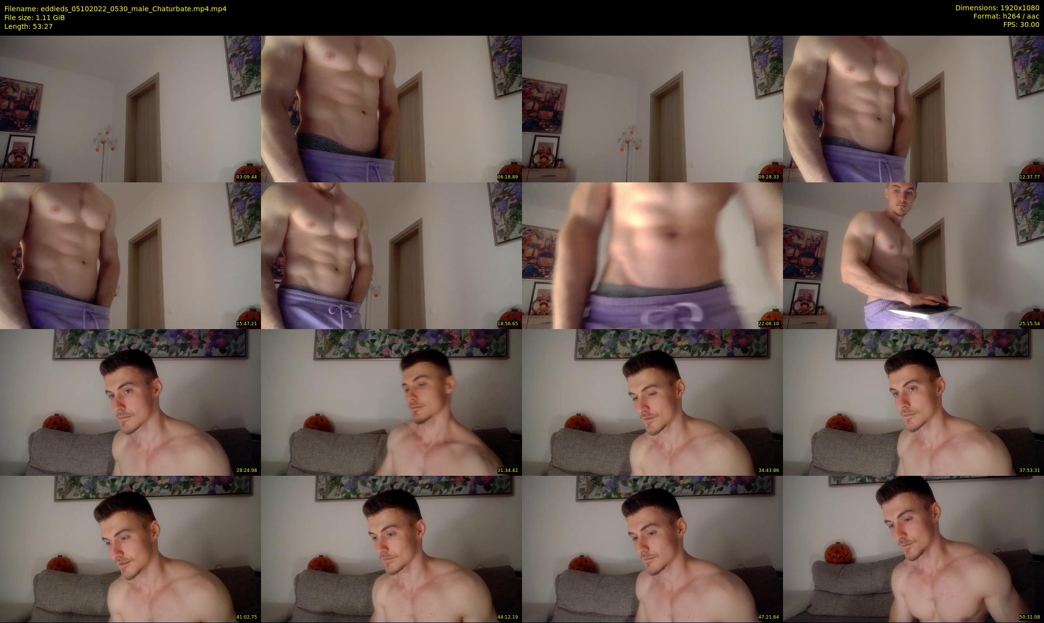 eddieds — 54 minute Chaturbate male cam show recording, 1080p, Oct 5, 2022