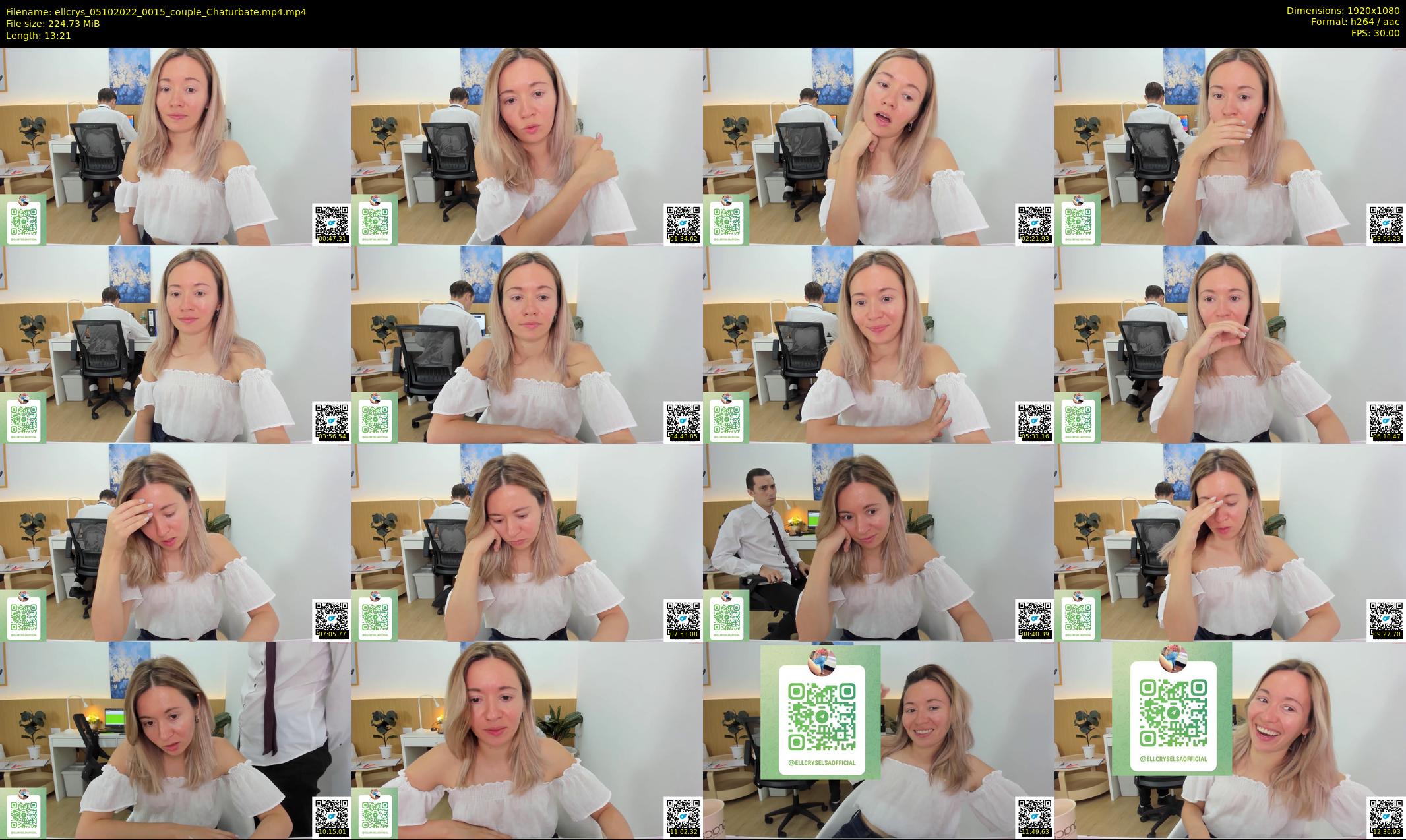 ellcrys — 14 minute Chaturbate couple cam show recording, 1080p, Oct 5, 2022