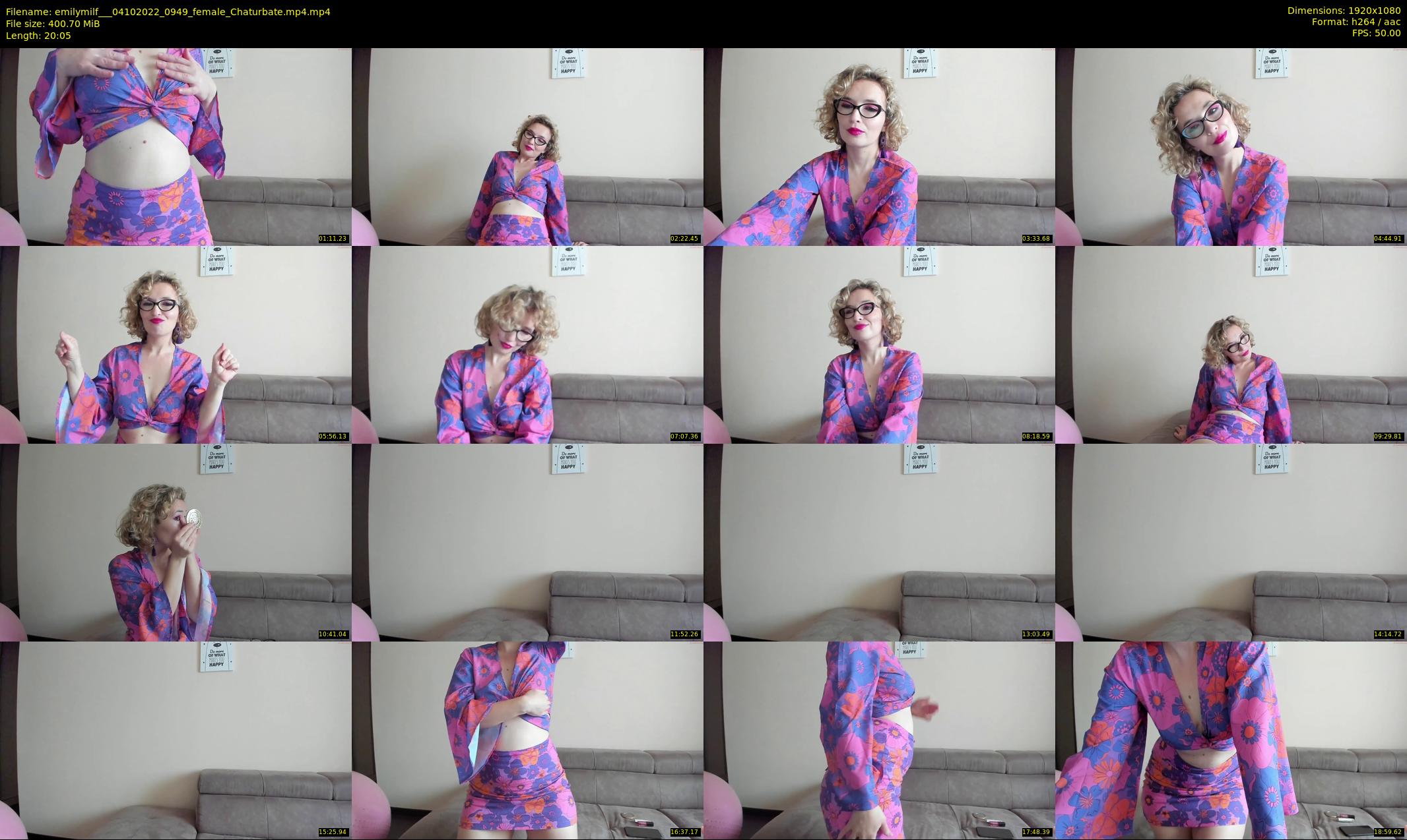 emilymilf__ — 21 minute Chaturbate female cam show recording, 1080p, Oct 4, 2022