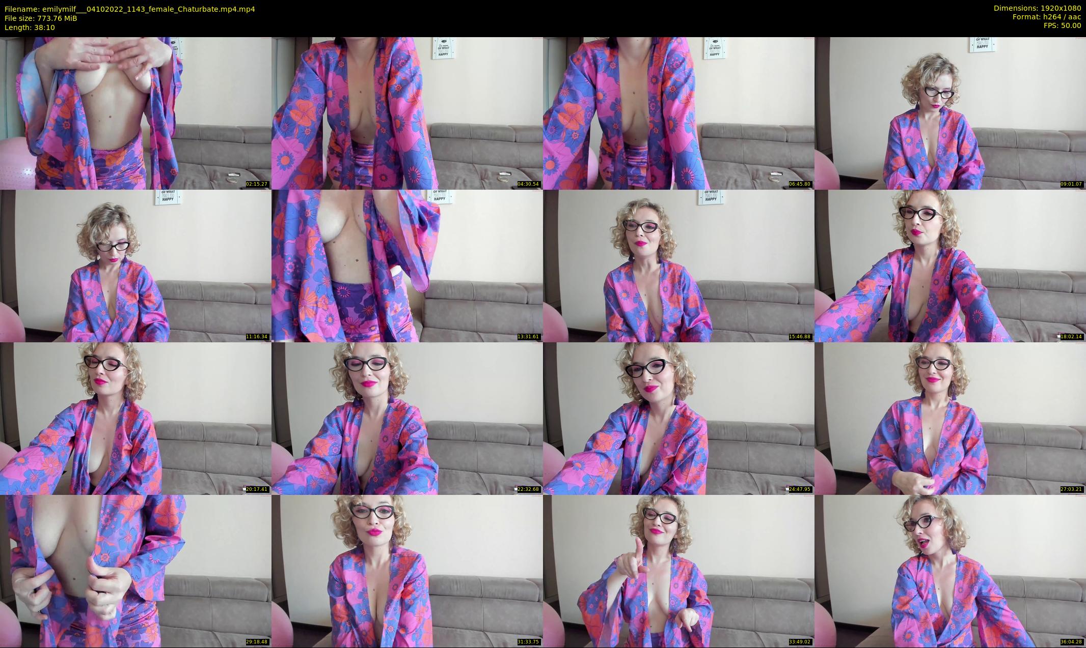 emilymilf__ — 39 minute Chaturbate female cam show recording, 1080p, Oct 4, 2022