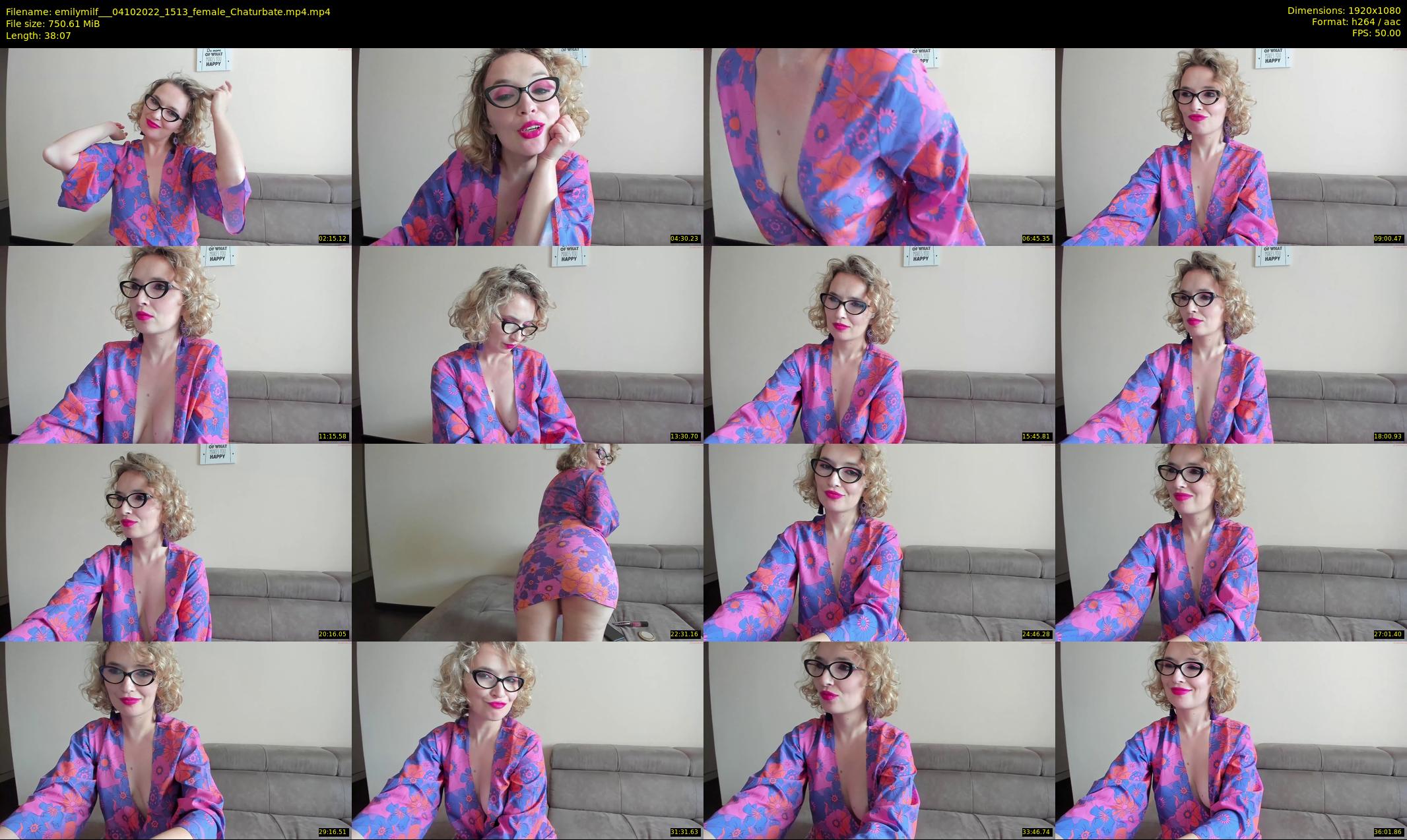emilymilf__ — 39 minute Chaturbate female cam show recording, 1080p, Oct 4, 2022