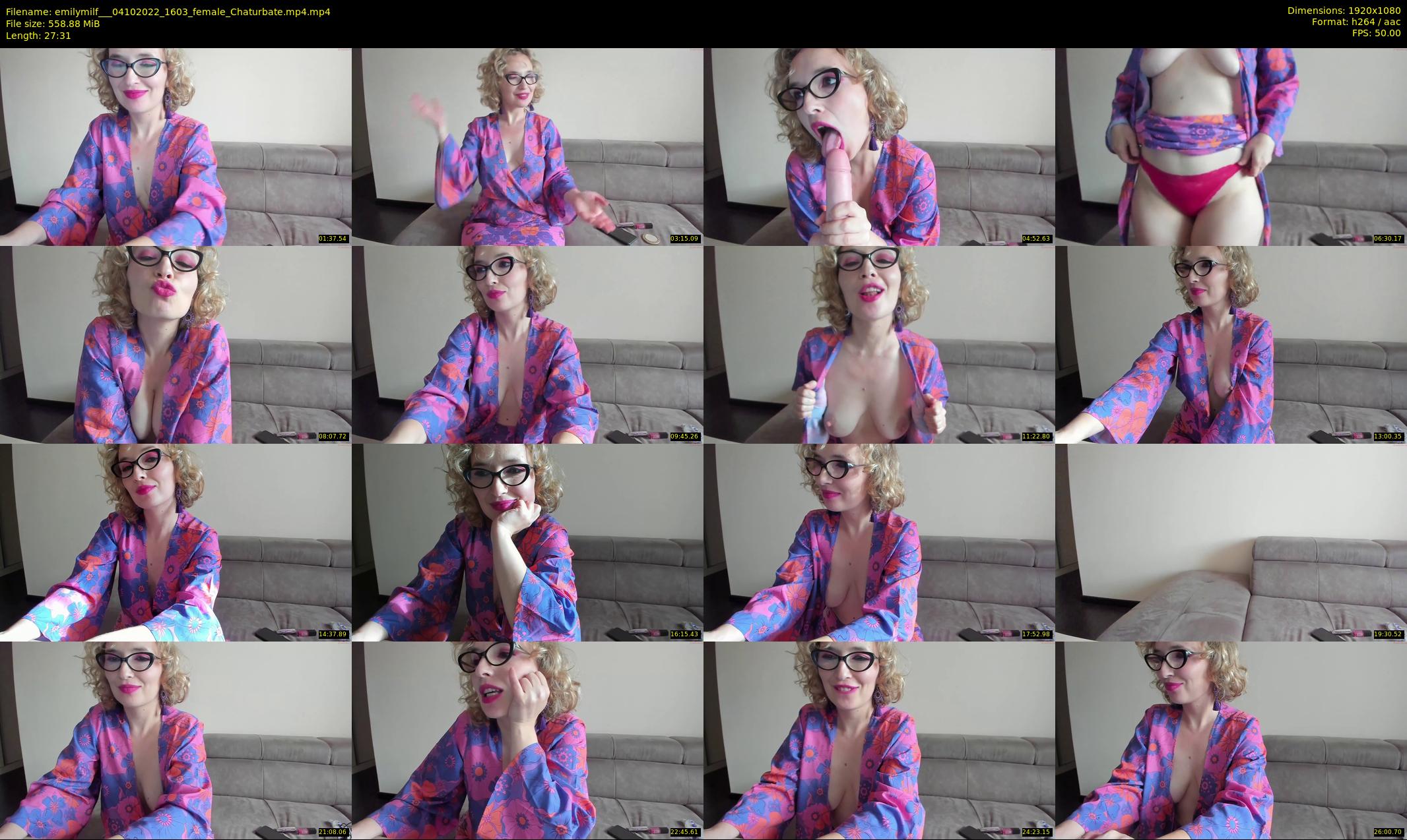 emilymilf__ — 28 minute Chaturbate female cam show recording, 1080p, Oct 4, 2022