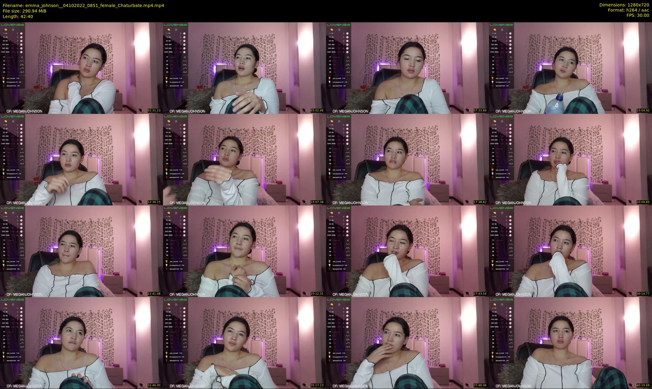 emma_johnson_ — 43 minute Chaturbate female cam show recording, 720p, Oct 4, 2022