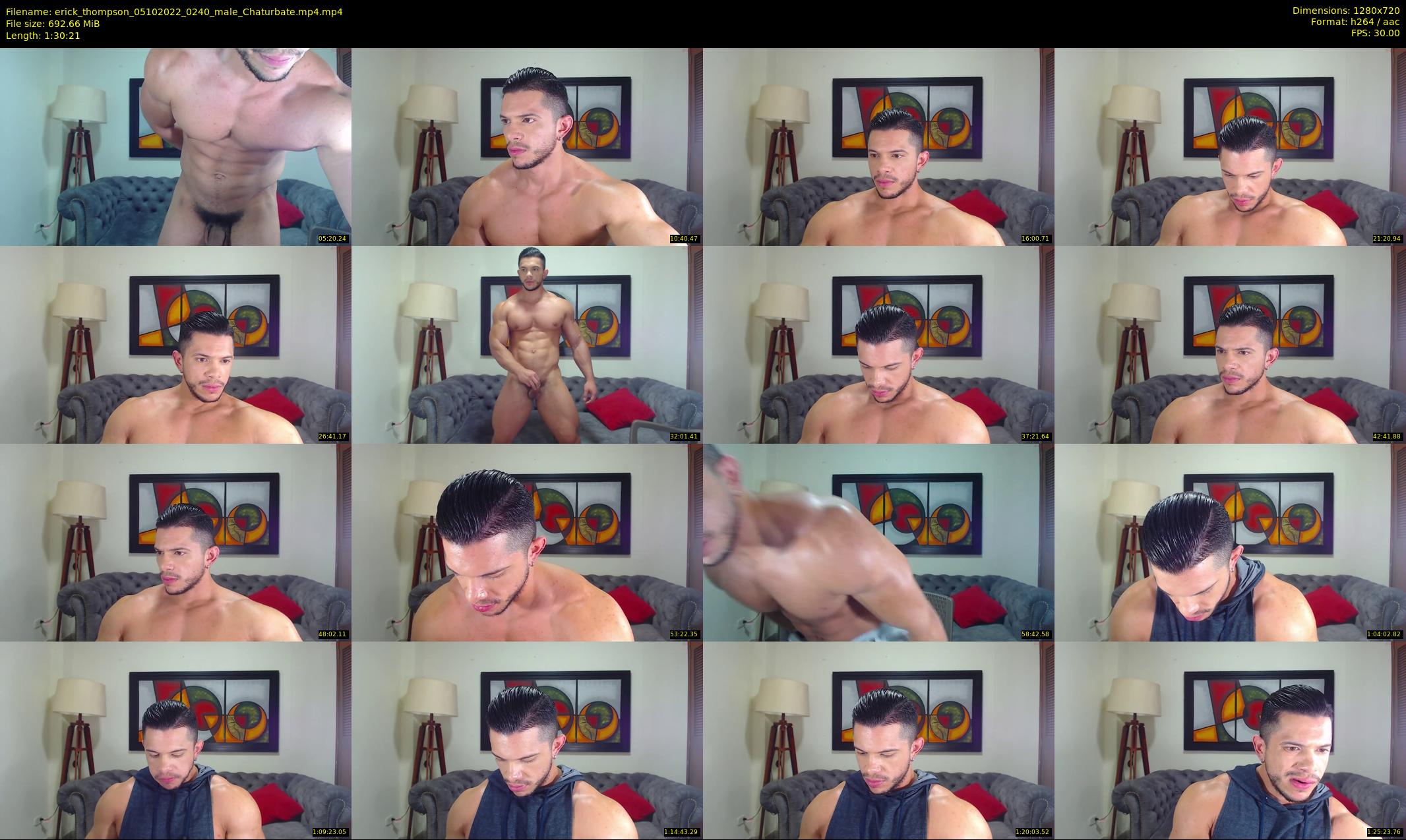 erick_thompson — 91 minute Chaturbate male cam show recording, 720p, Oct 5, 2022
