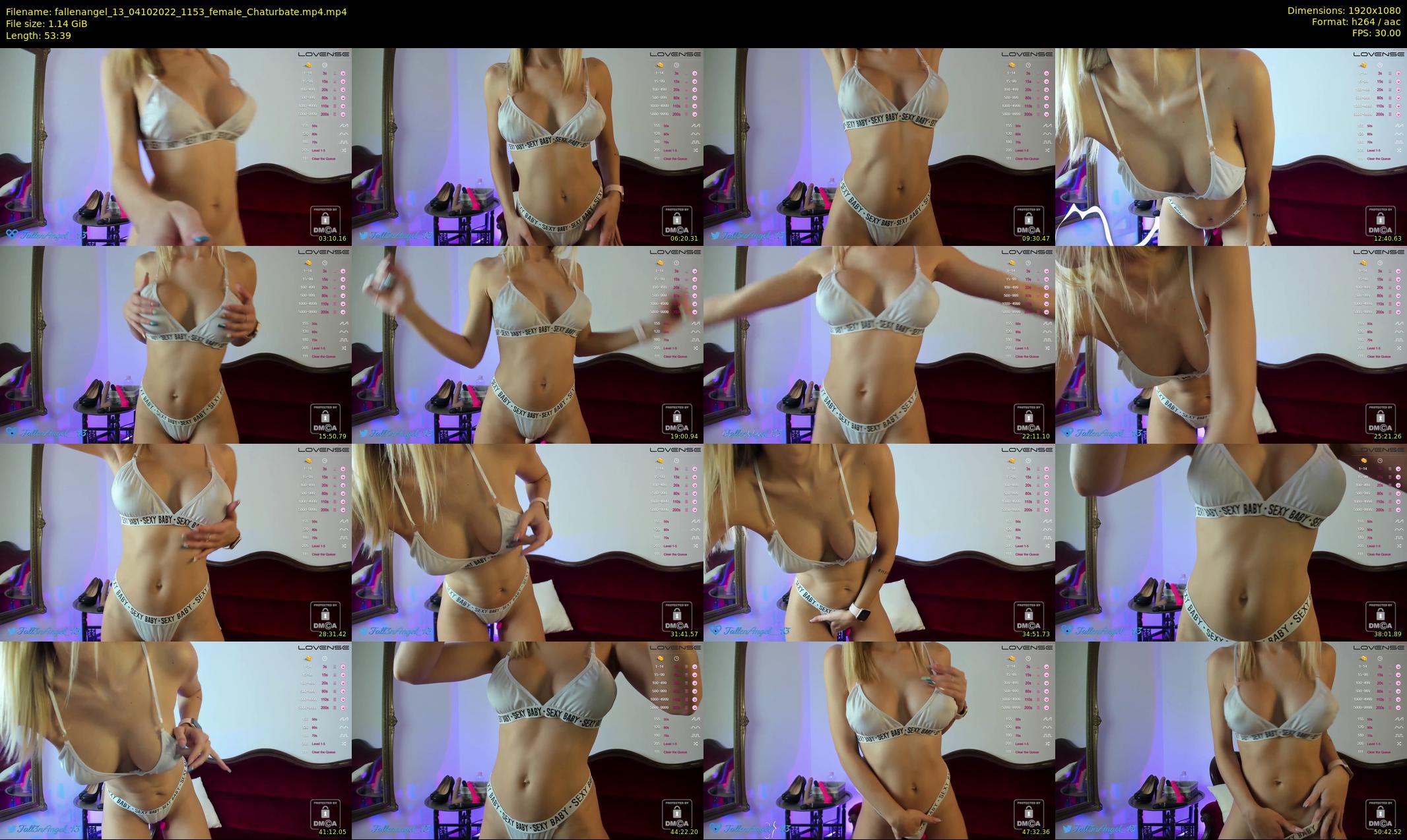 fallenangel_13 — 54 minute Chaturbate female cam show recording, 1080p, Oct 4, 2022
