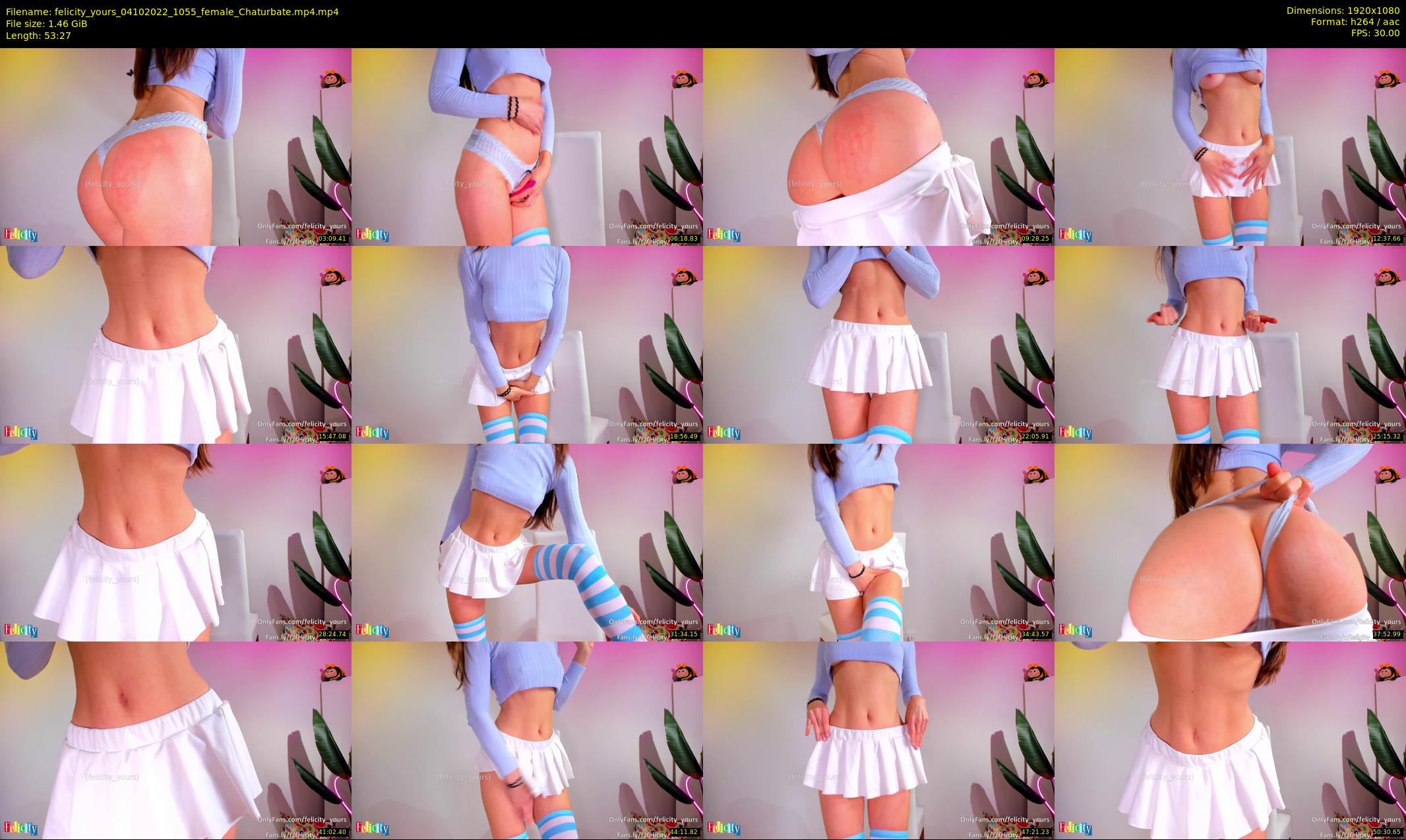 felicity_yours — 54 minute Chaturbate female cam show recording, 1080p, Oct 4, 2022
