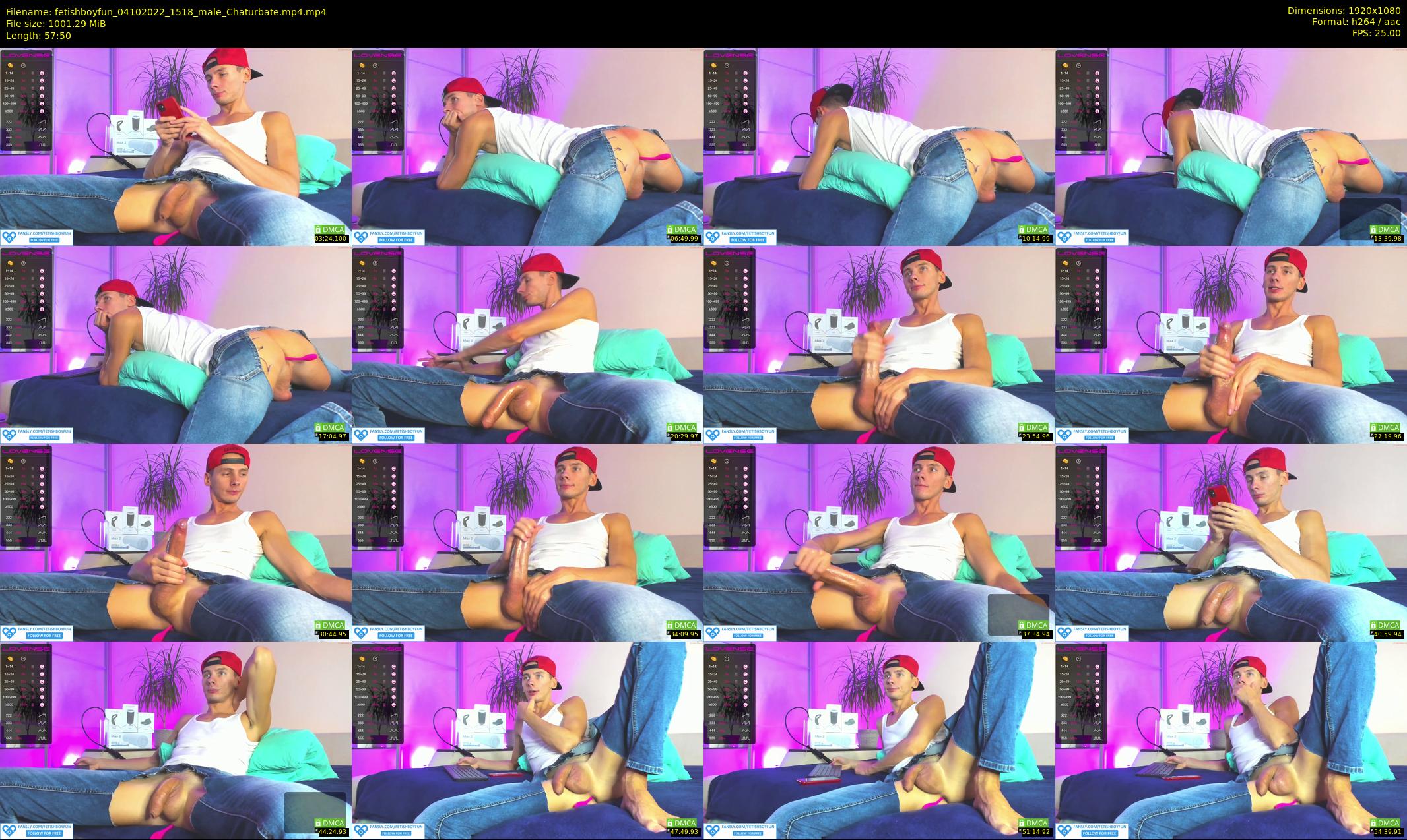 fetishboyfun — 58 minute Chaturbate male cam show recording, 1080p, Oct 4, 2022