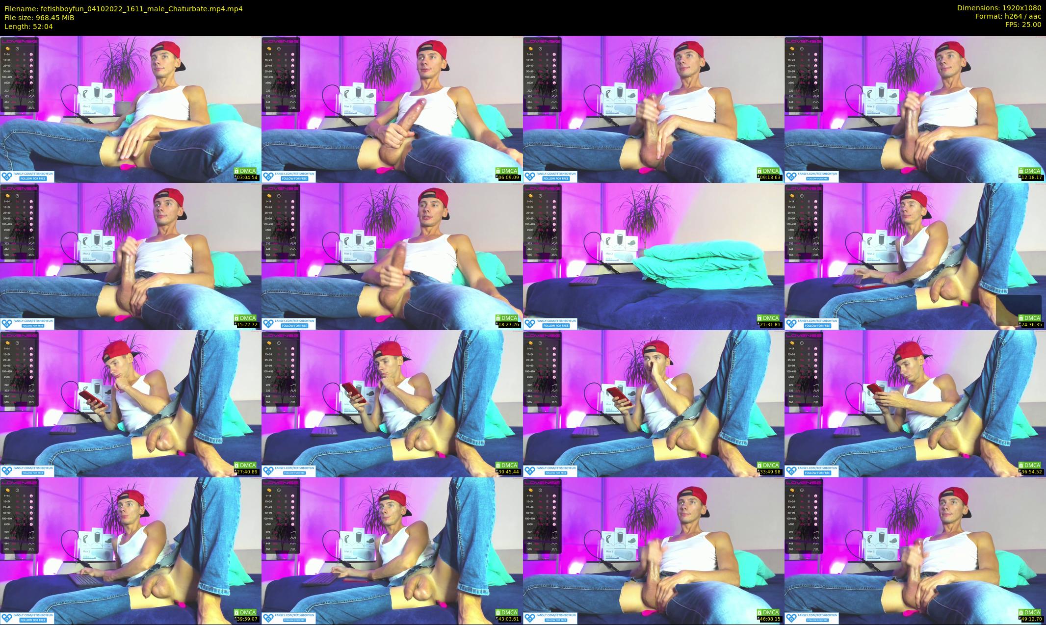 fetishboyfun — 53 minute Chaturbate male cam show recording, 1080p, Oct 4, 2022