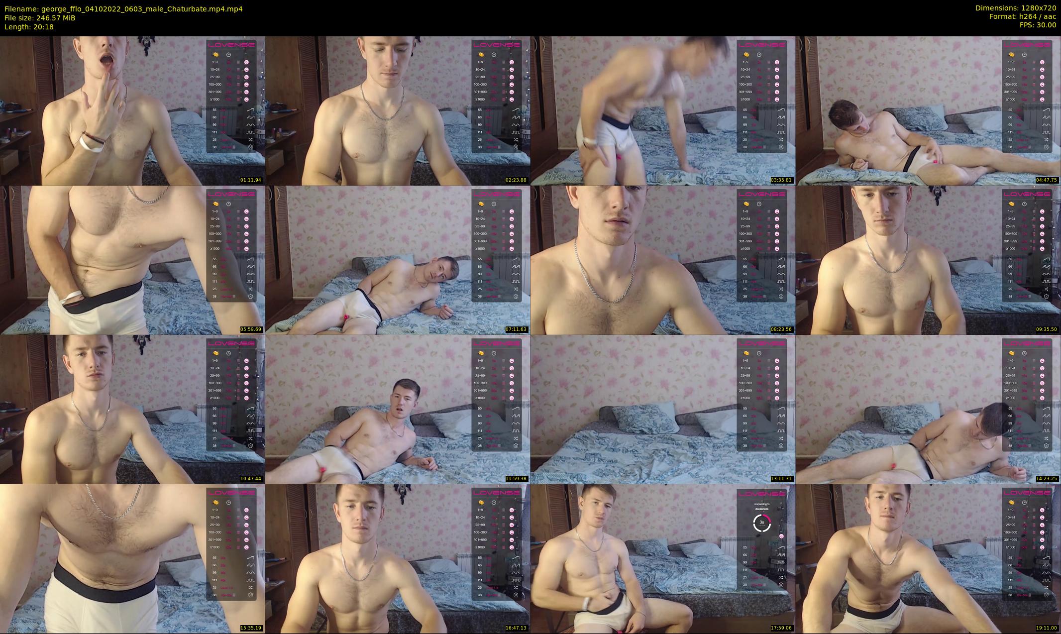 george_fflo — 21 minute Chaturbate male cam show recording, 720p, Oct 4, 2022
