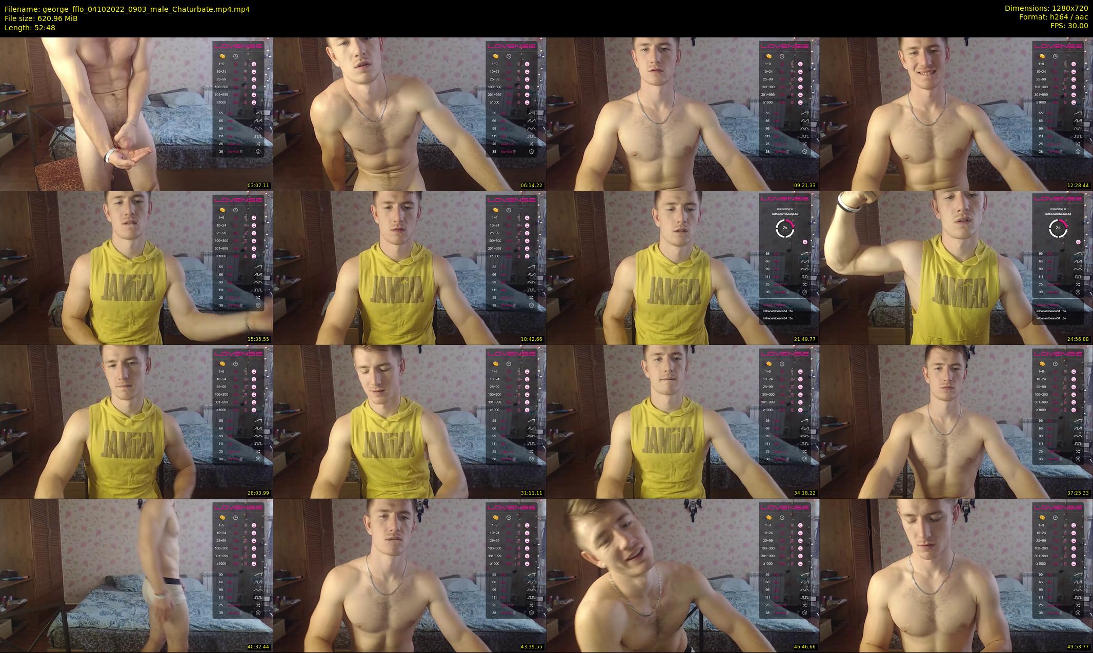 george_fflo — 53 minute Chaturbate male cam show recording, 720p, Oct 4, 2022