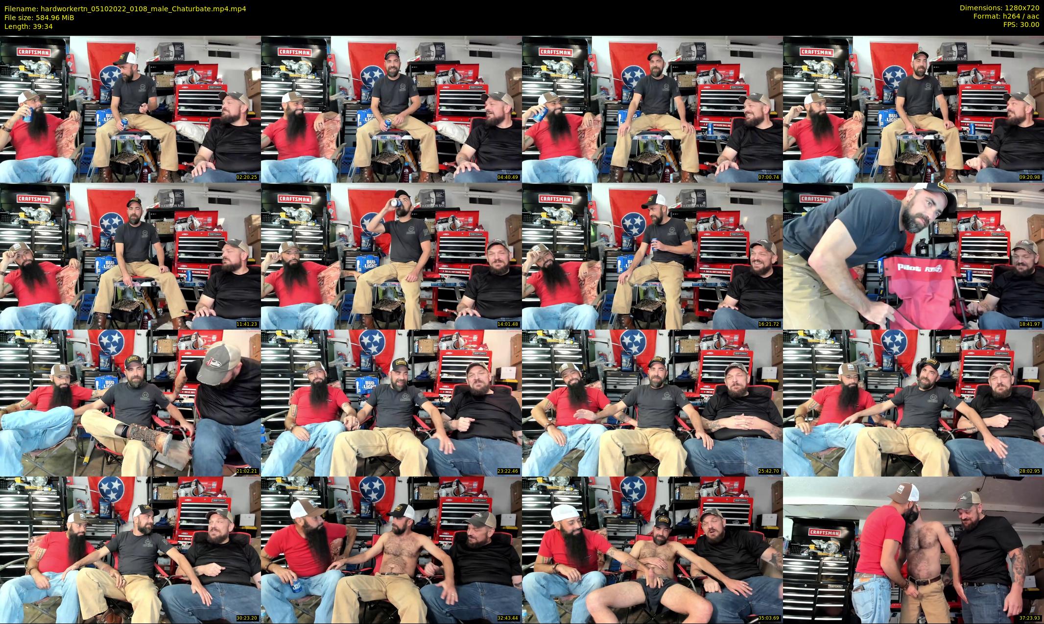 hardworkertn — 40 minute Chaturbate male cam show recording, 720p, Oct 5, 2022
