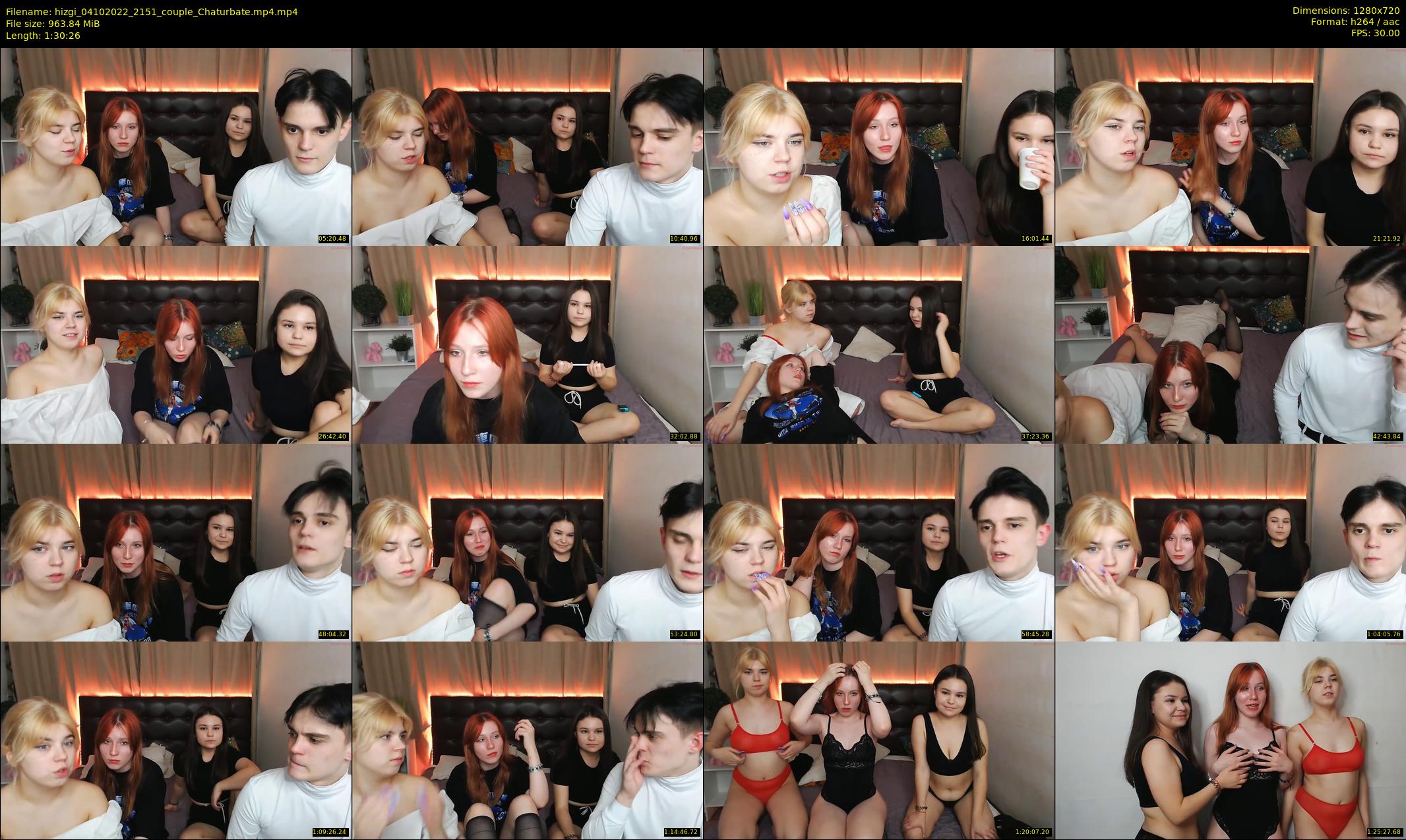 hizgi — 91 minute Chaturbate couple cam show recording, 720p, Oct 4, 2022