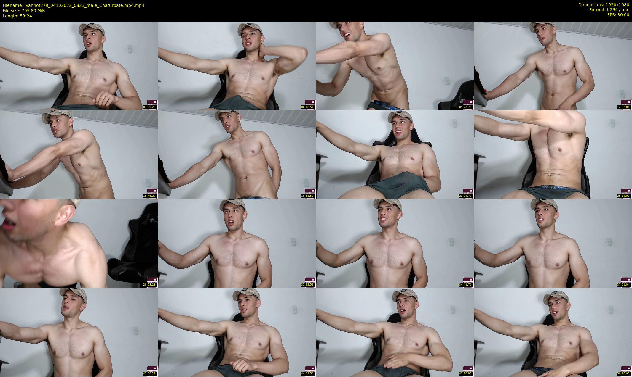 ivanhot279 — 54 minute Chaturbate male cam show recording, 1080p, Oct 4, 2022