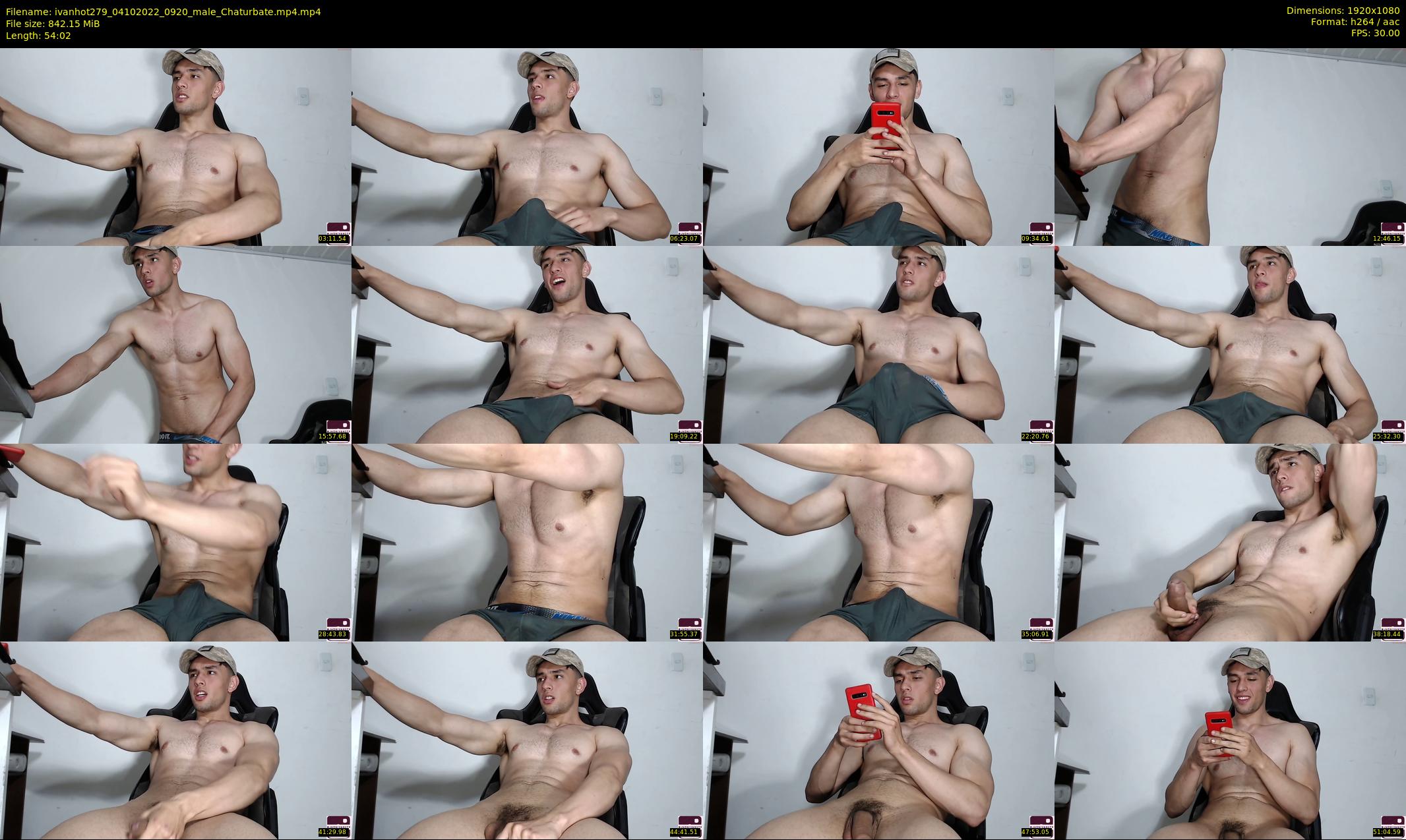 ivanhot279 — 55 minute Chaturbate male cam show recording, 1080p, Oct 4, 2022