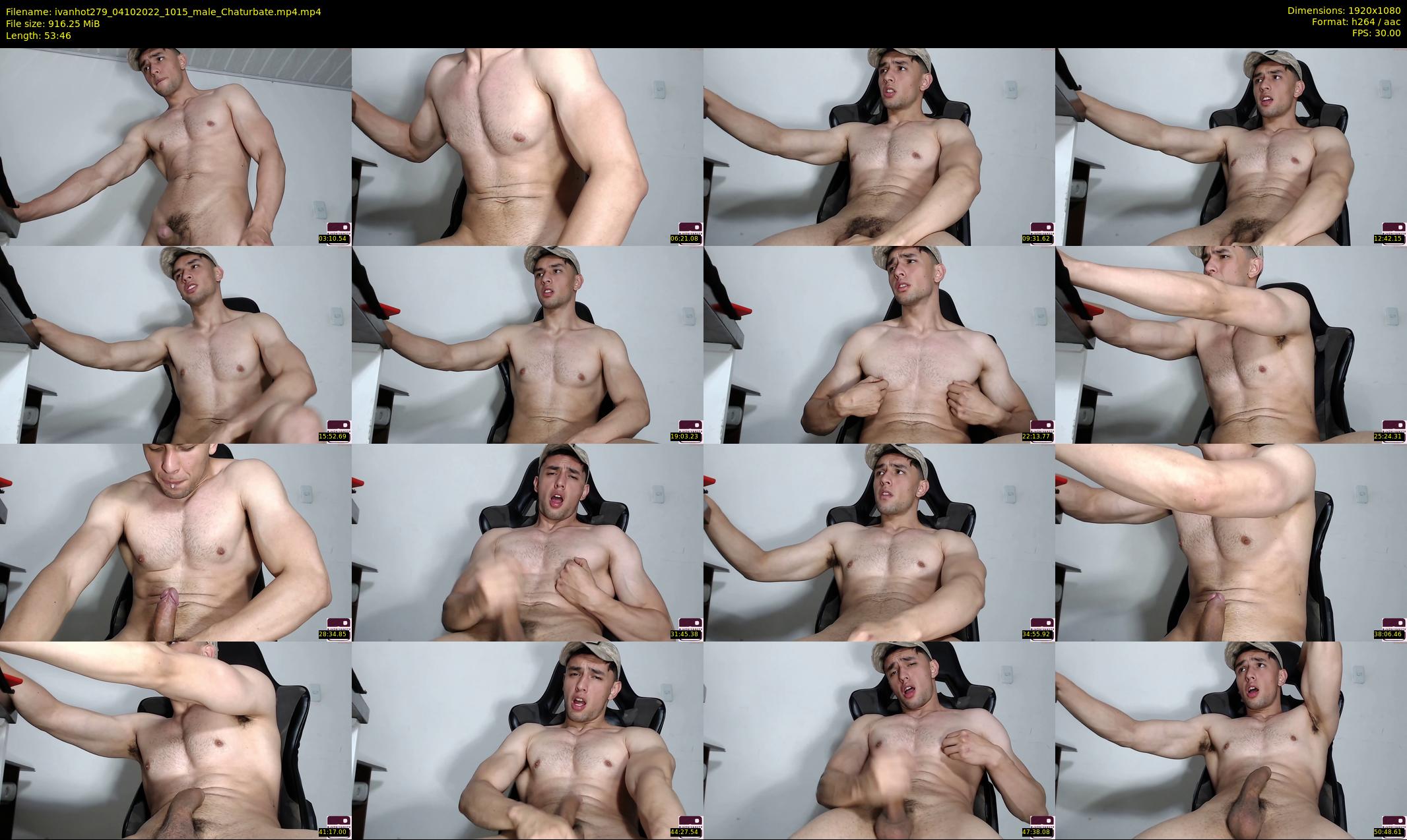 ivanhot279 — 54 minute Chaturbate male cam show recording, 1080p, Oct 4, 2022